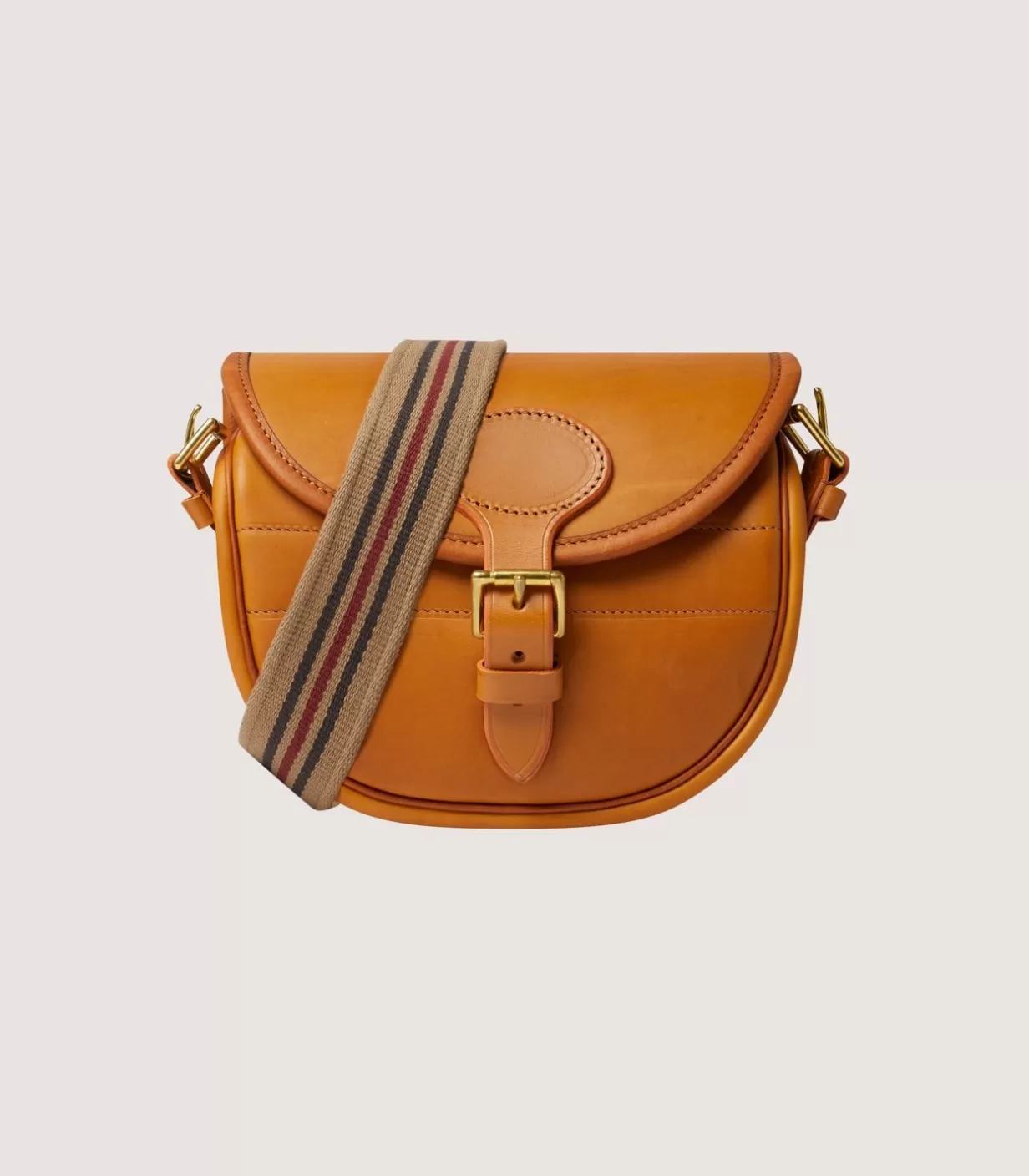 Sporting Leathers*Purdey Bridle Leather Cartridge Bag In Tan