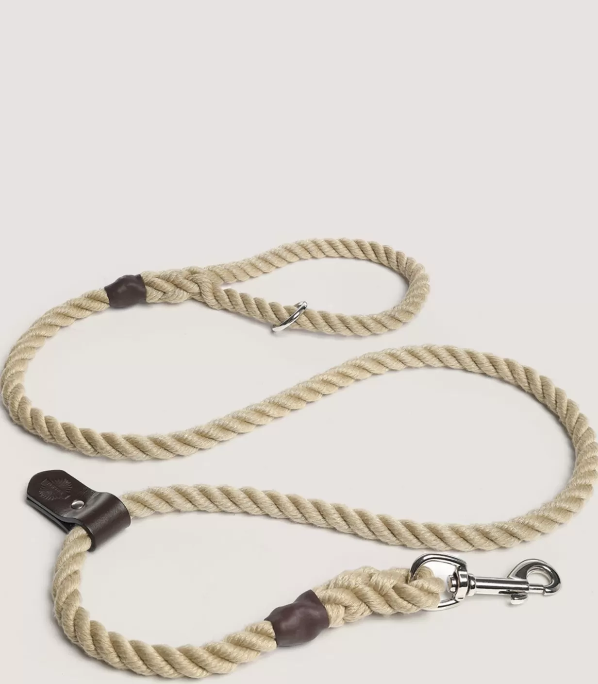 Dog & Falcon Accessories*Purdey Heavyweight Rope Lead In Natural