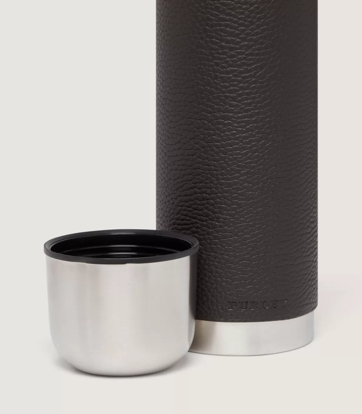 Flask & Drinks Accessories*Purdey Leather Covered Steel Thermos