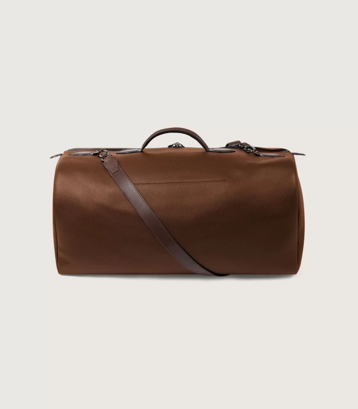 Holdalls*Purdey Leather Duffle Holdall Loader In Cognac