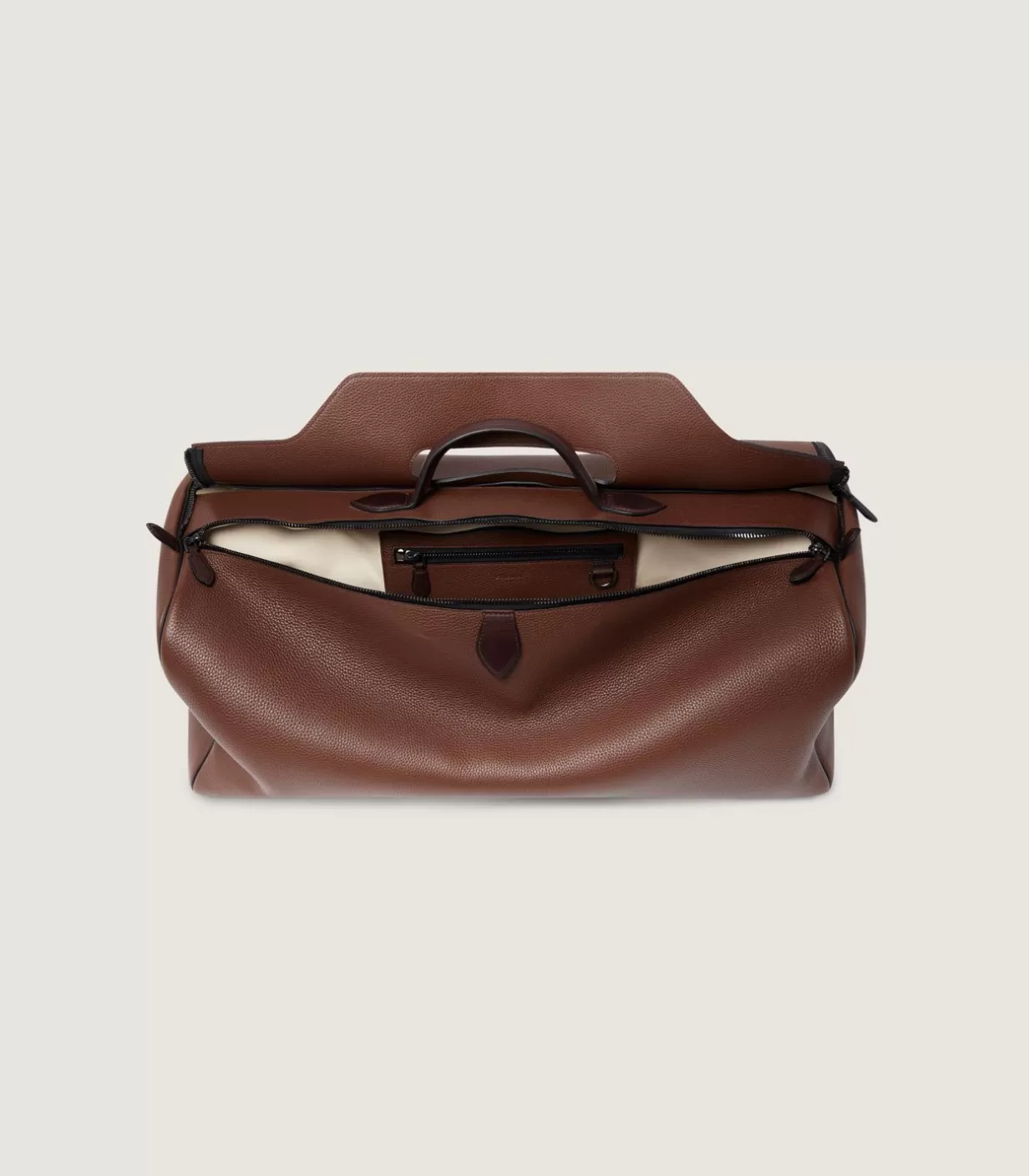 Holdalls*Purdey Leather Holdall Suiter Decoy In Cognac