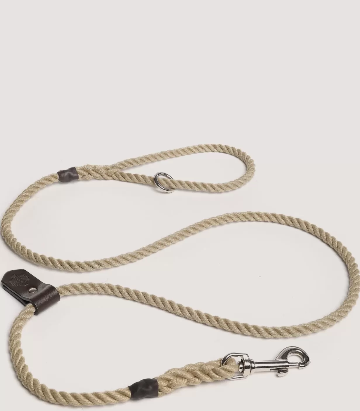 Dog & Falcon Accessories*Purdey Lightweight Rope Trigger Lead In Natural