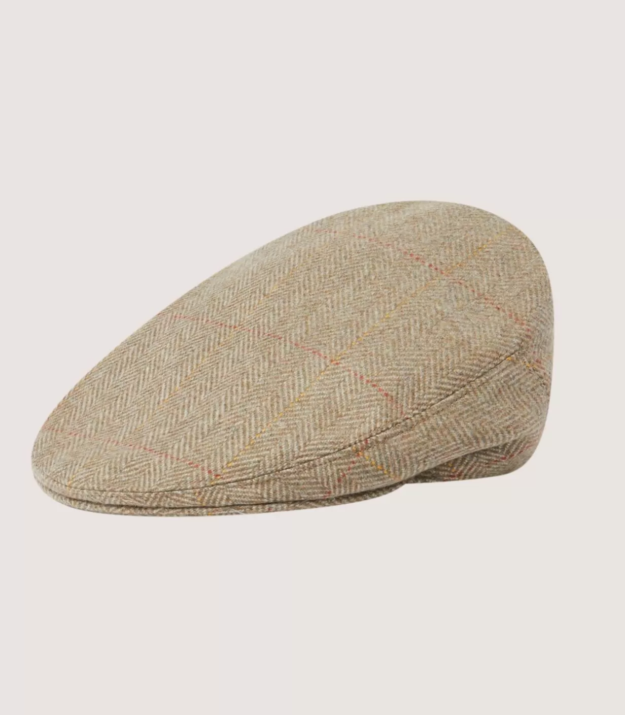 Hats & Scarves*Purdey Litton Short Peak Cashmere Tweed Cap In Dughaill