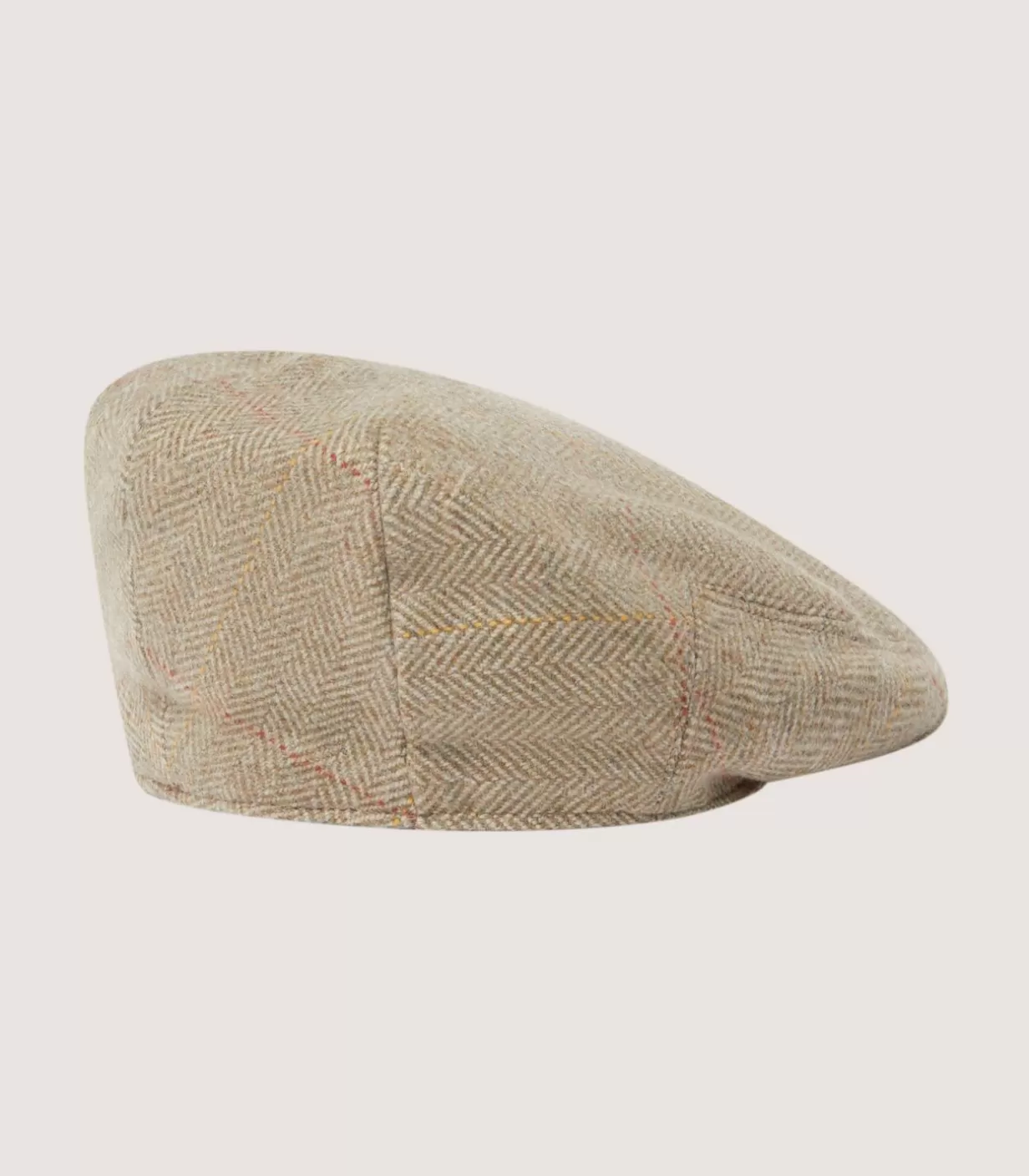 Hats & Scarves*Purdey Litton Short Peak Cashmere Tweed Cap In Dughaill