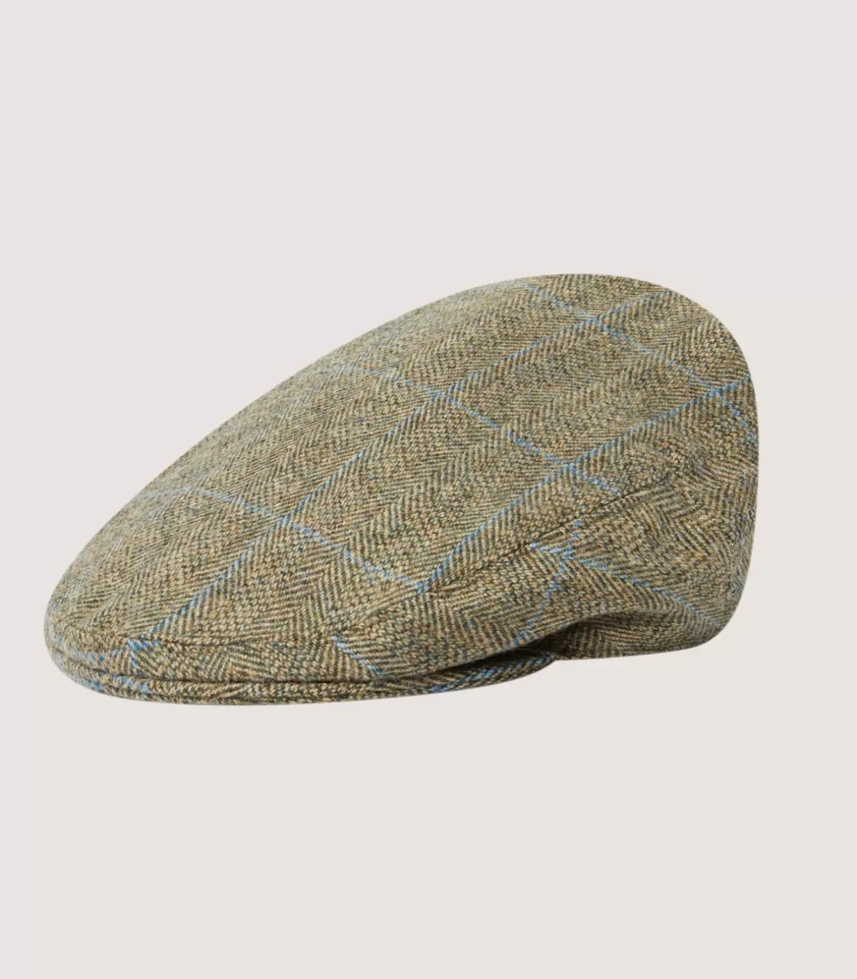 Hats & Scarves*Purdey Litton Short Peak Tweed Cap In Macaterick