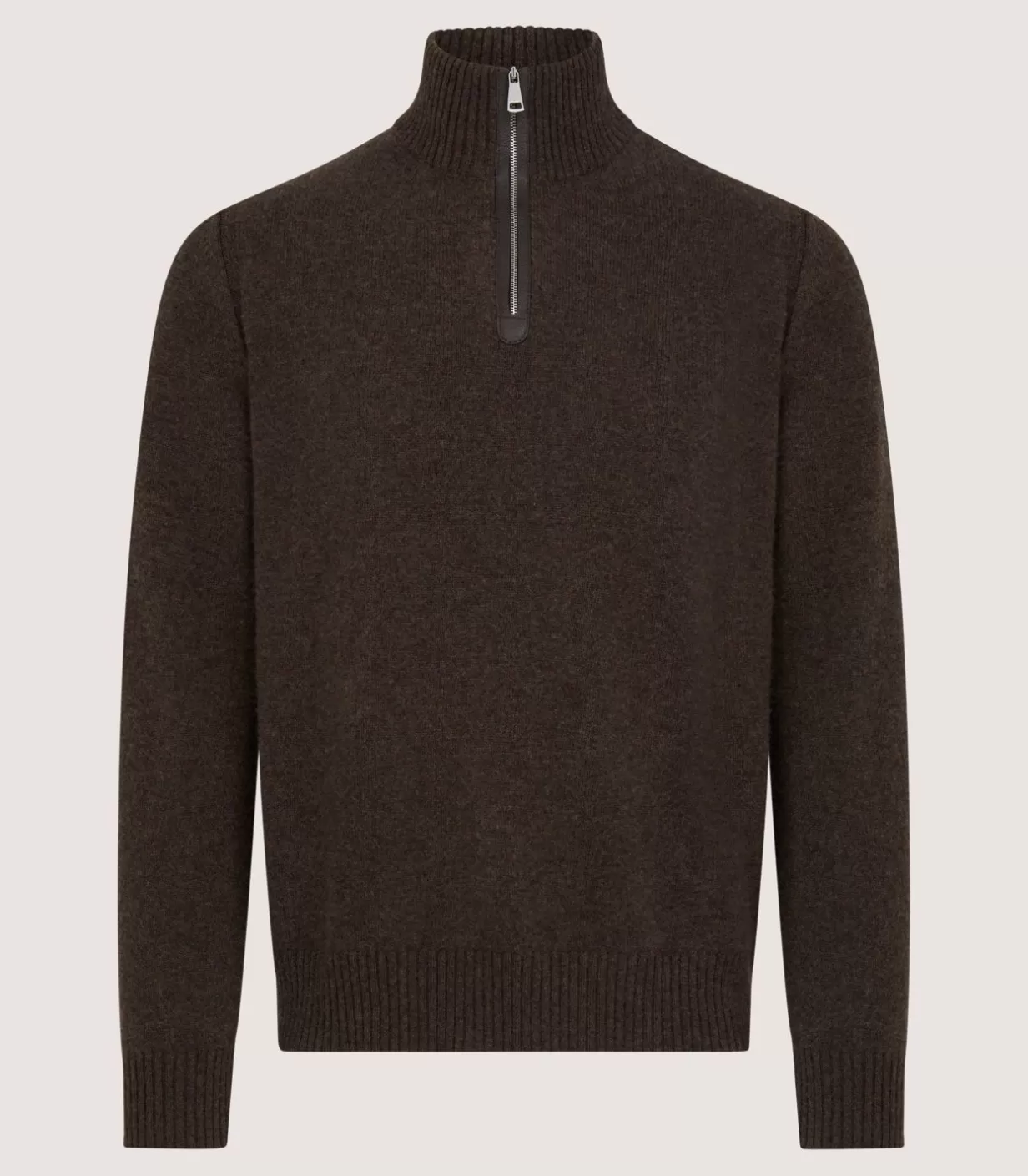 Knitwear*Purdey Men'S Cashmere Quarter Zip Sweater