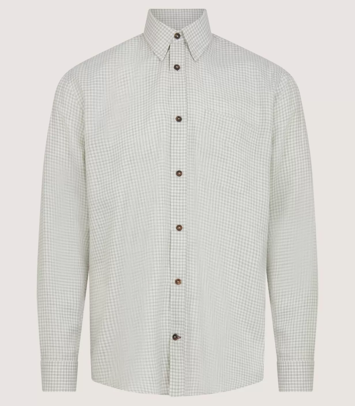 Shirts*Purdey Men'S Cotton Cashmere Button Down Shirt