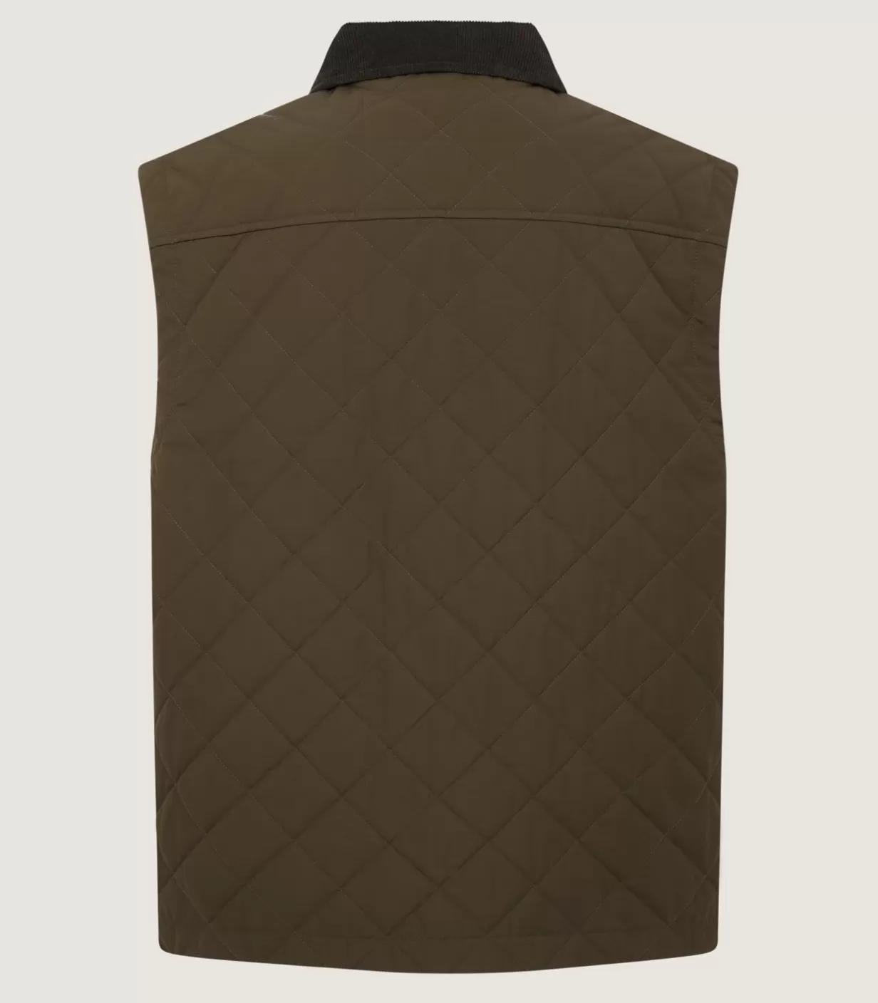 Outerwear*Purdey Men'S Dark Olive Padded Gilet