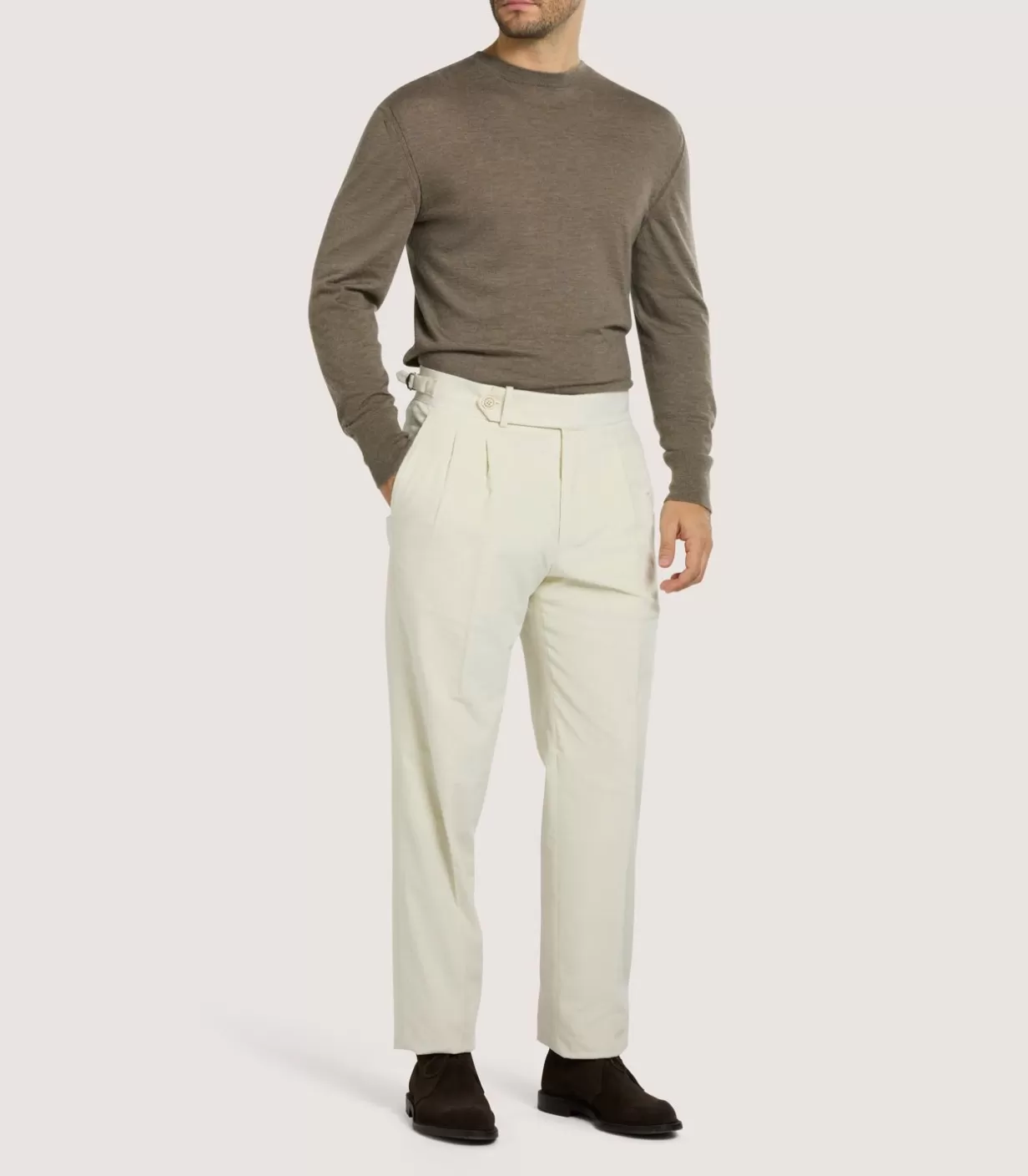 Breeks & Trousers*Purdey Men'S Double Buckle Cord Trousers