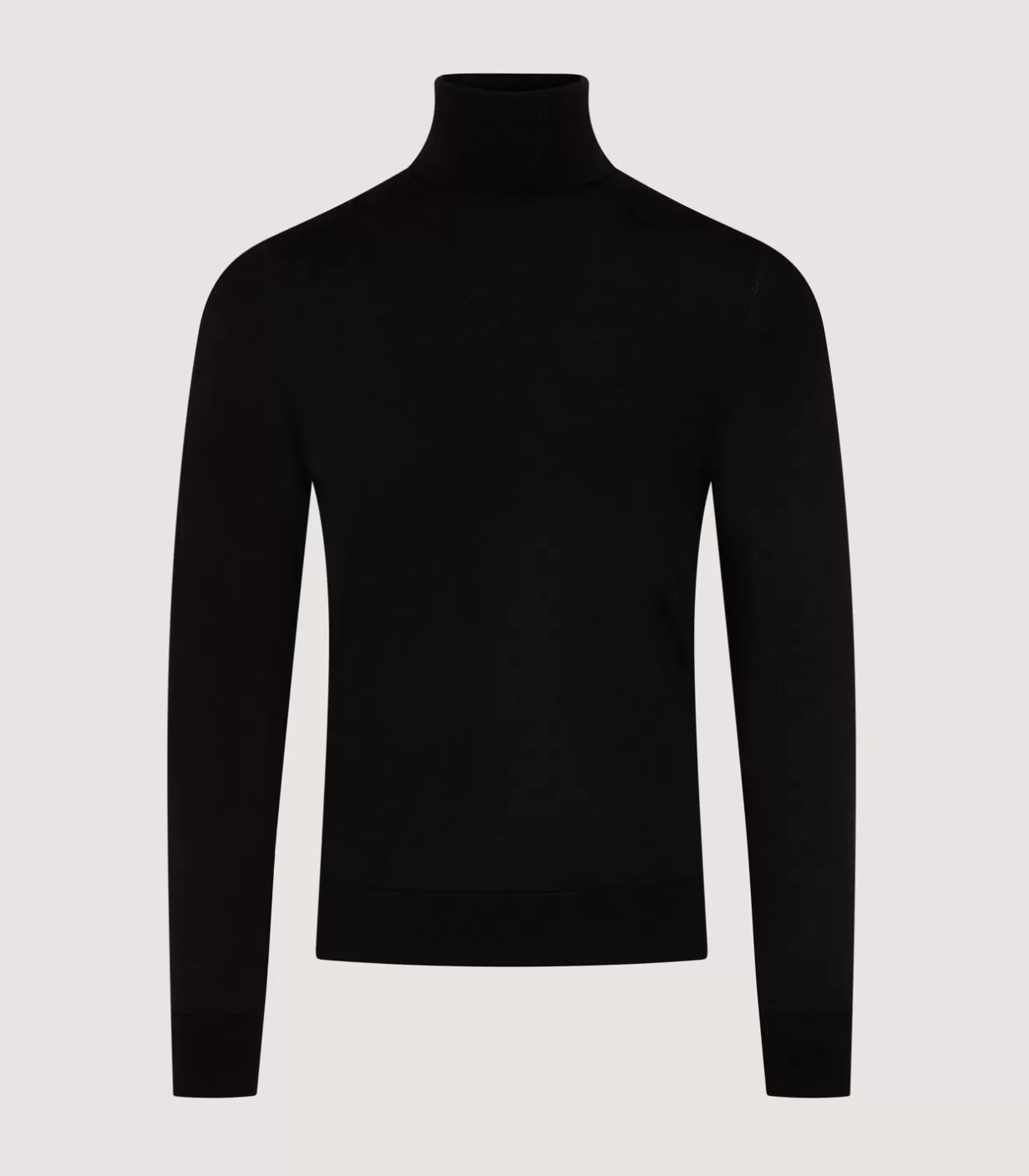 Knitwear*Purdey Men'S Extra Fine Worsted Cashmere Seamless Turtleneck