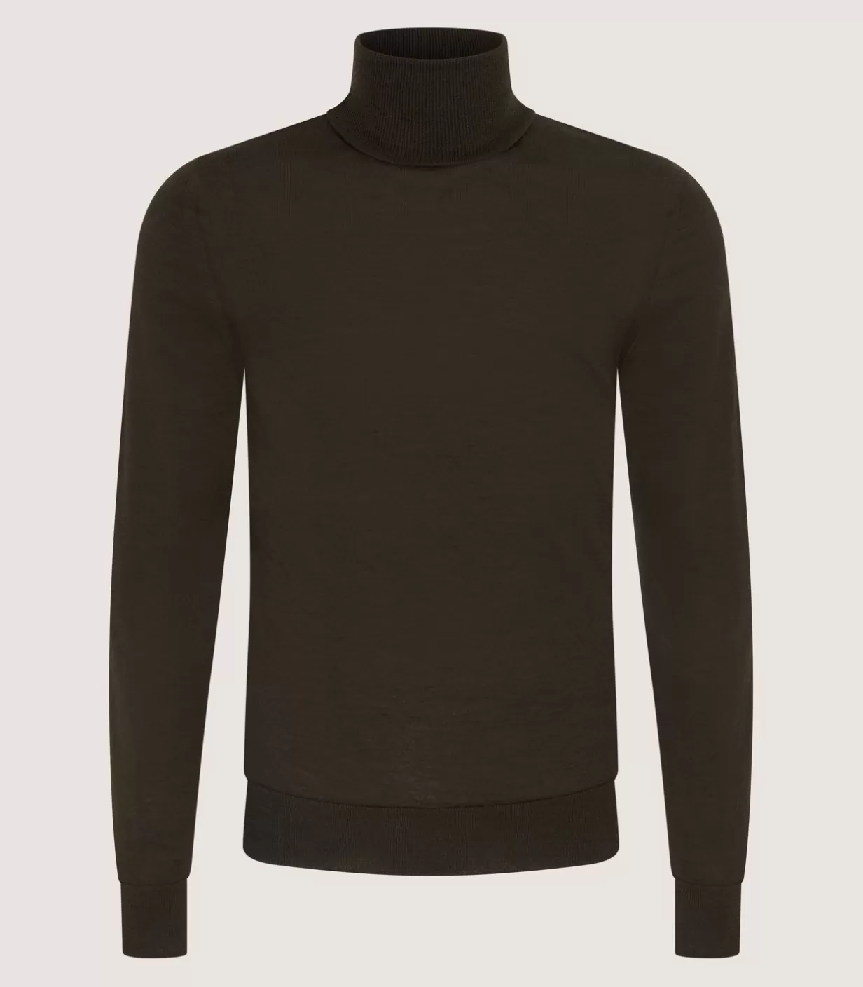 Knitwear*Purdey Men'S Extra Fine Worsted Cashmere Seamless Turtleneck