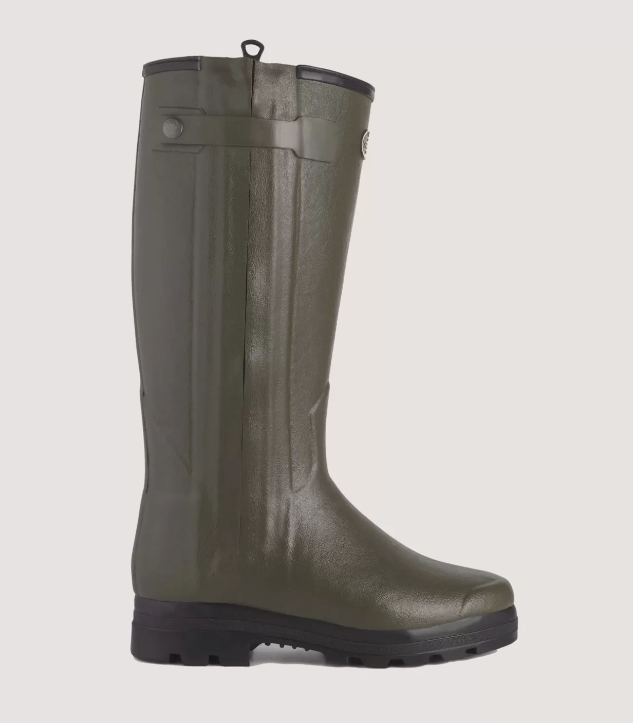 Footwear*Purdey Men'S Le Chameau Chasseur Wool Lined Boot In Dark Green