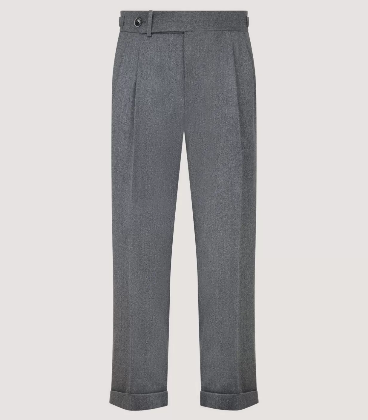 Breeks & Trousers*Purdey Men'S Merino Flannel Double Buckle Trouser