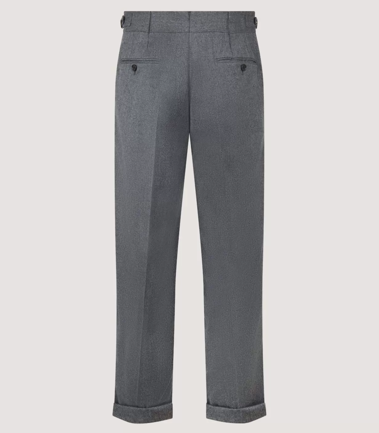 Breeks & Trousers*Purdey Men'S Merino Flannel Double Buckle Trouser