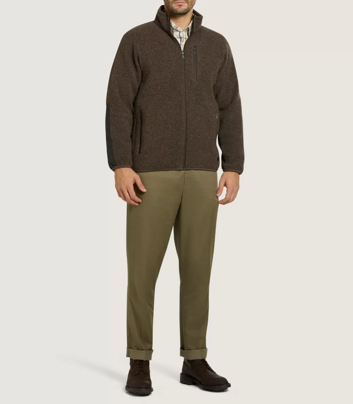 Outerwear*Purdey Men'S Merino Lux Fleece Jacket