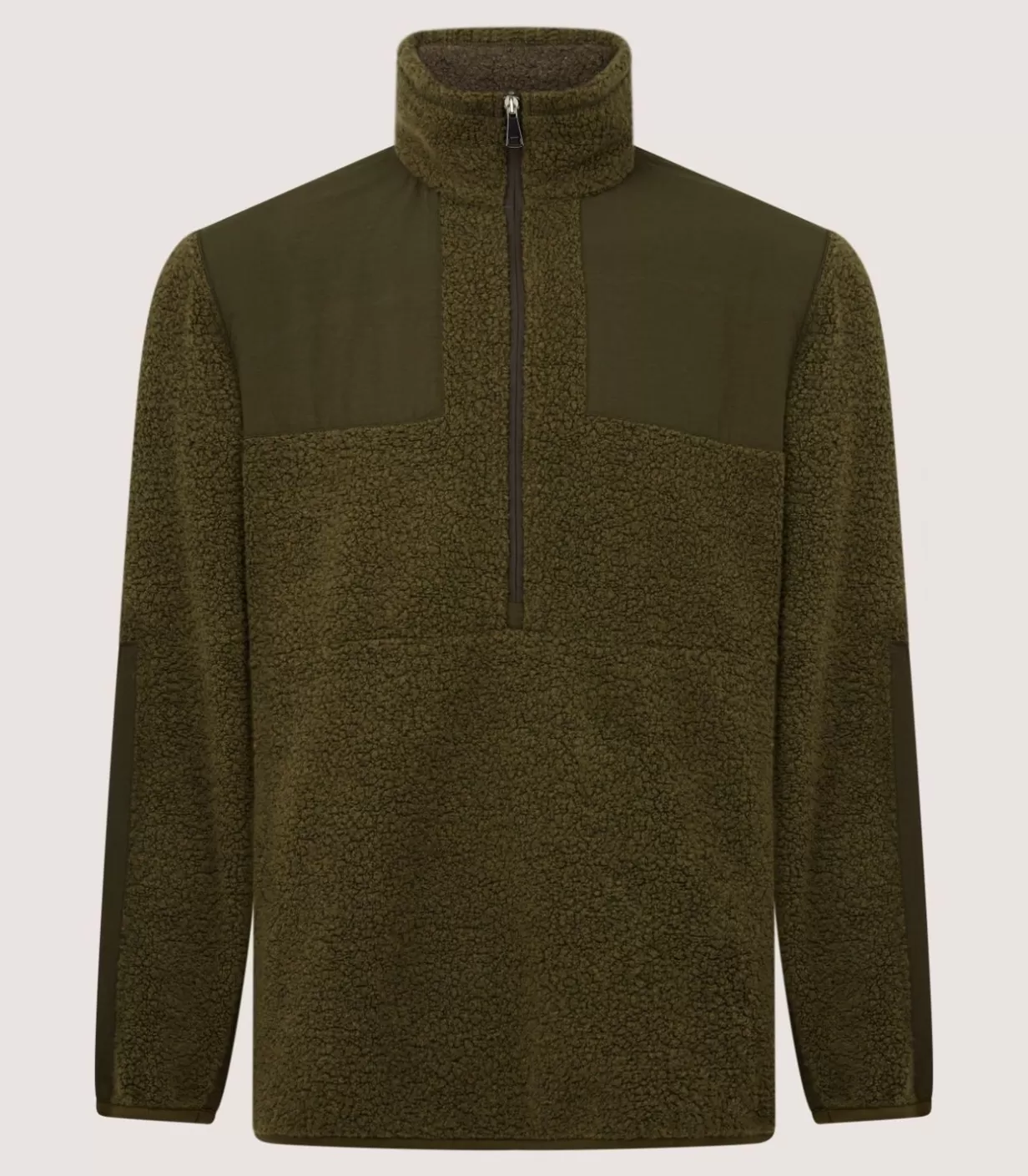 Outerwear*Purdey Men'S Merino Lux Half Zip Sporting Fleece