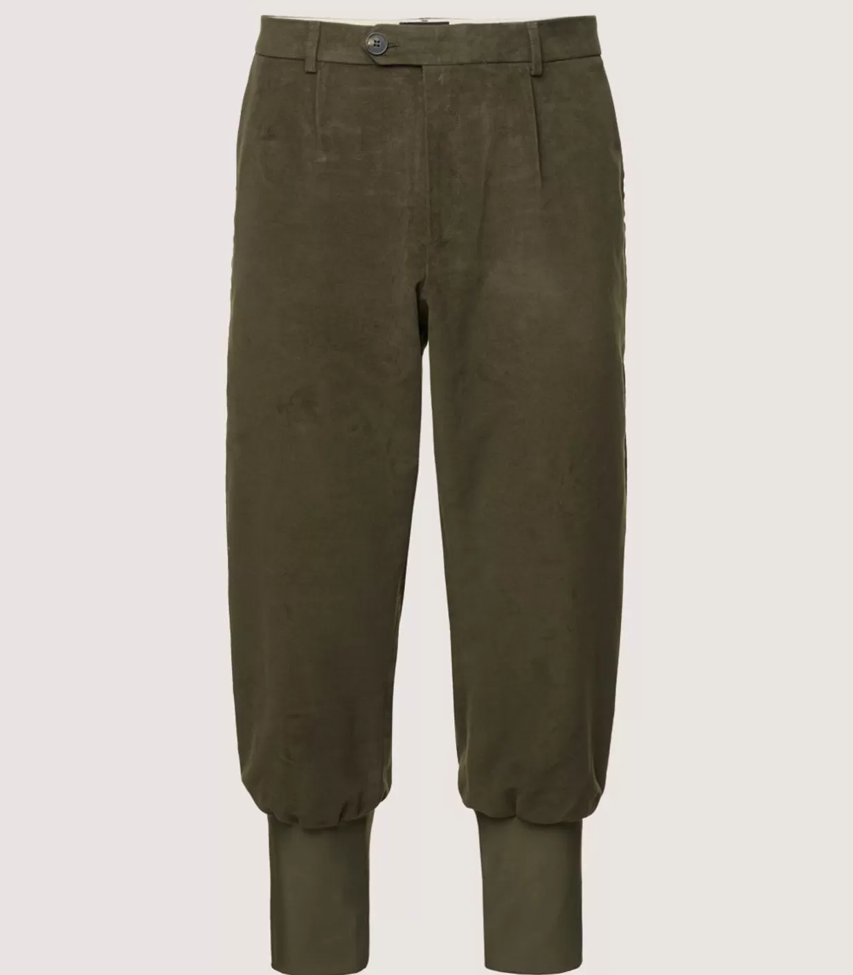 Breeks & Trousers*Purdey Men'S Moleskin Breeks - Storm Cuff In Lovat Green