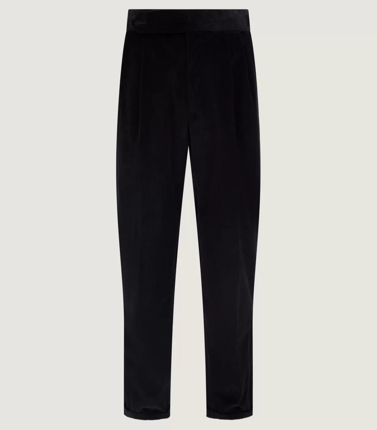 Breeks & Trousers*Purdey Men'S Side Buckle Trouser In Black