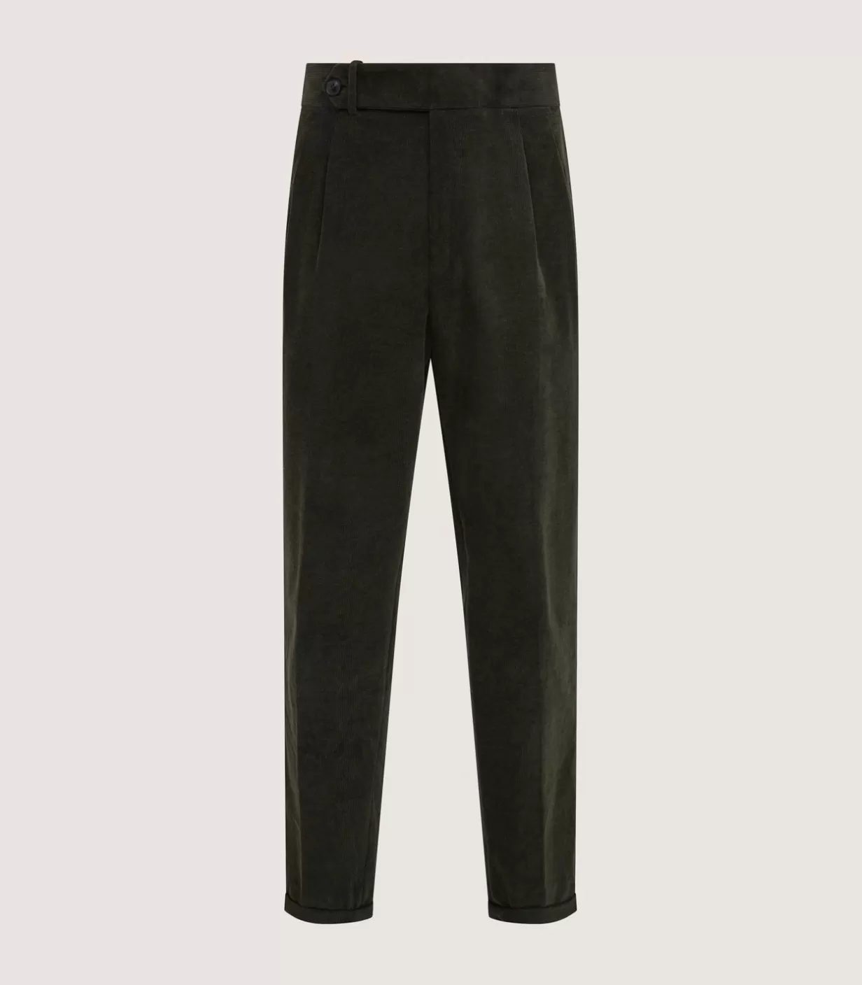 Breeks & Trousers*Purdey Men'S Side Buckle Trouser In Loden