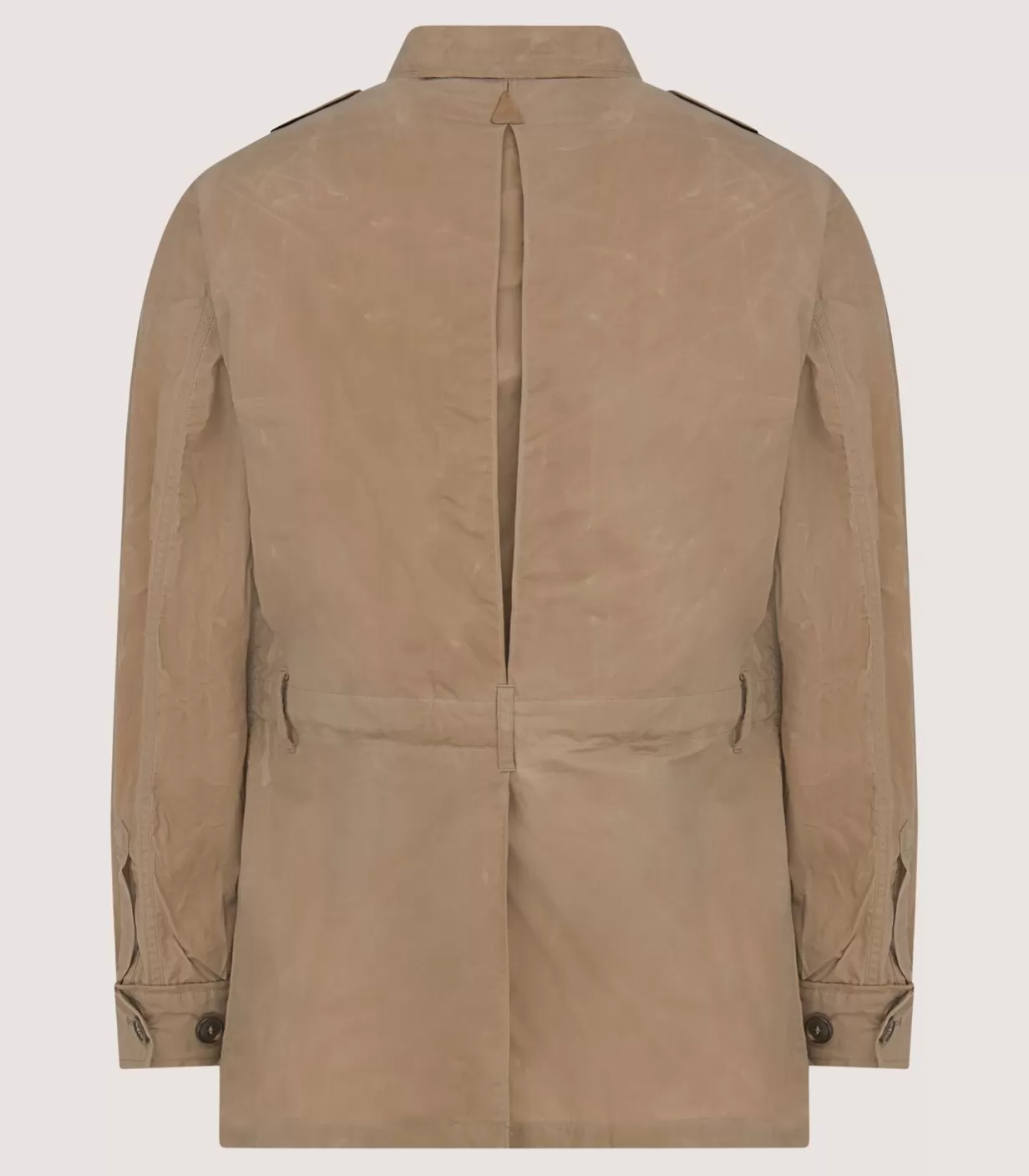 Field Coats*Purdey Men'S Summer Dry Wax Safari Jacket In Taupe