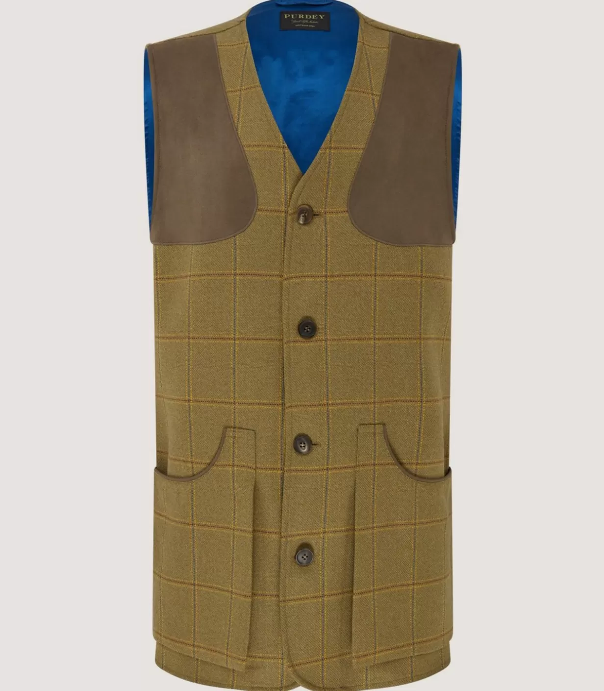 Outerwear*Purdey Men'S Technical Tweed Sporting Vest In Berkshire