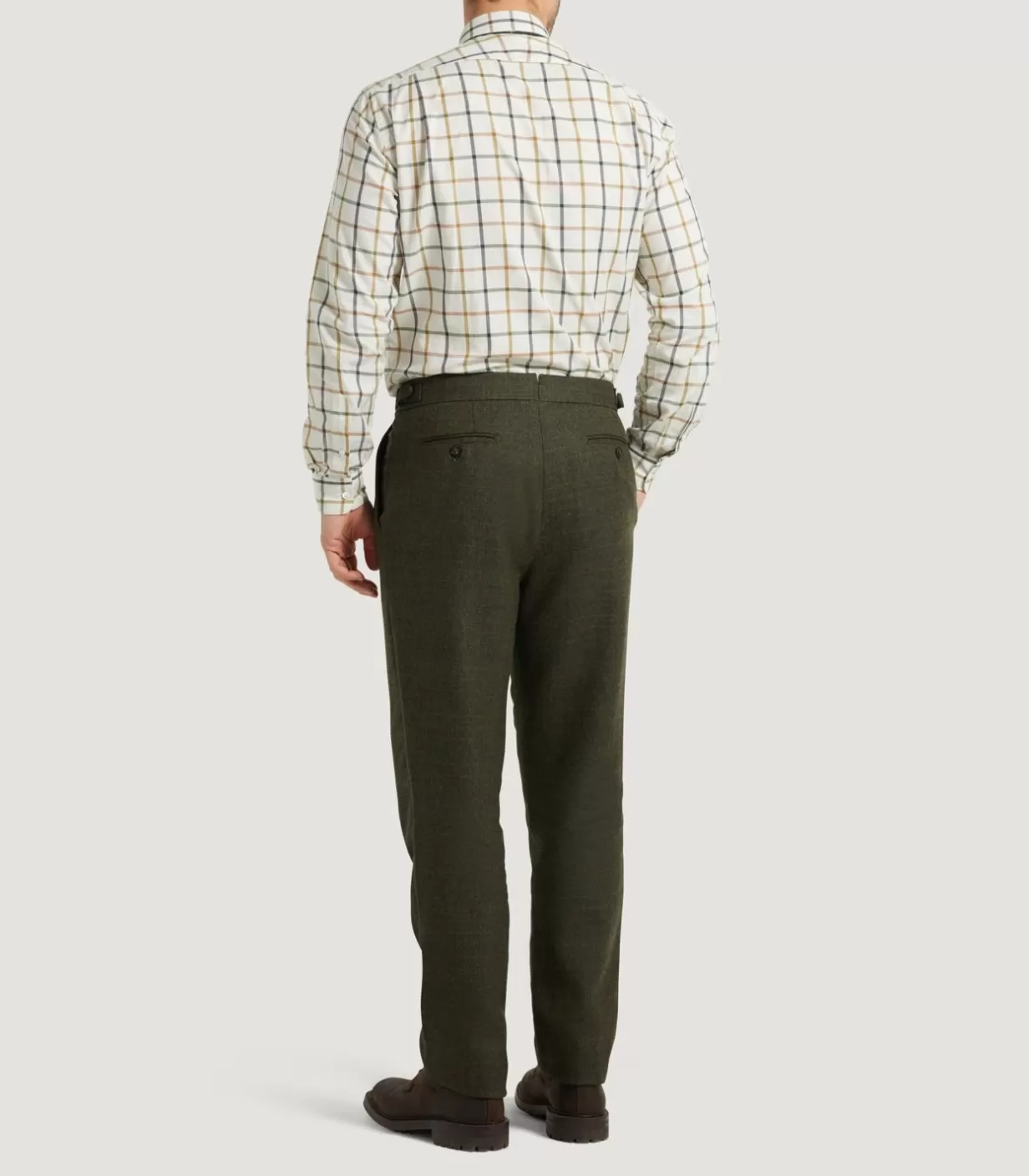 Breeks & Trousers*Purdey Men'S Technical Tweed Two Pleat Sporting Trousers In Strathbeg