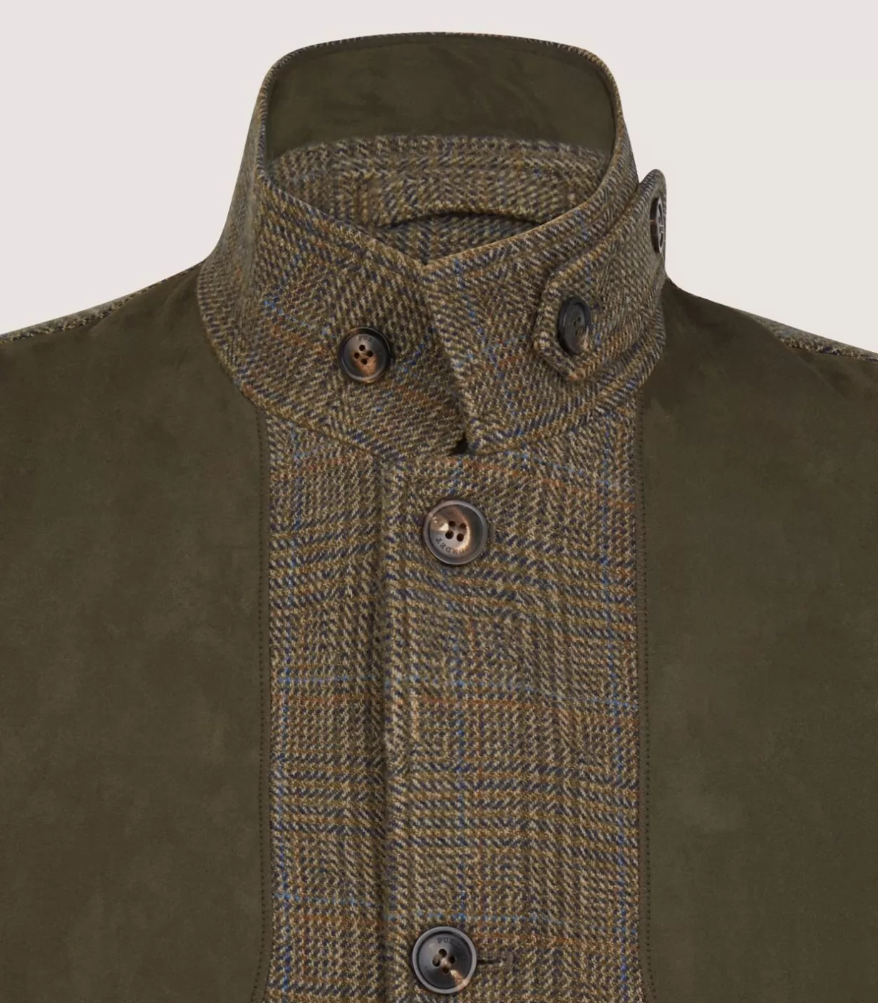 Outerwear*Purdey Men'S Tweed High Collar Sporting Vest In Morlich