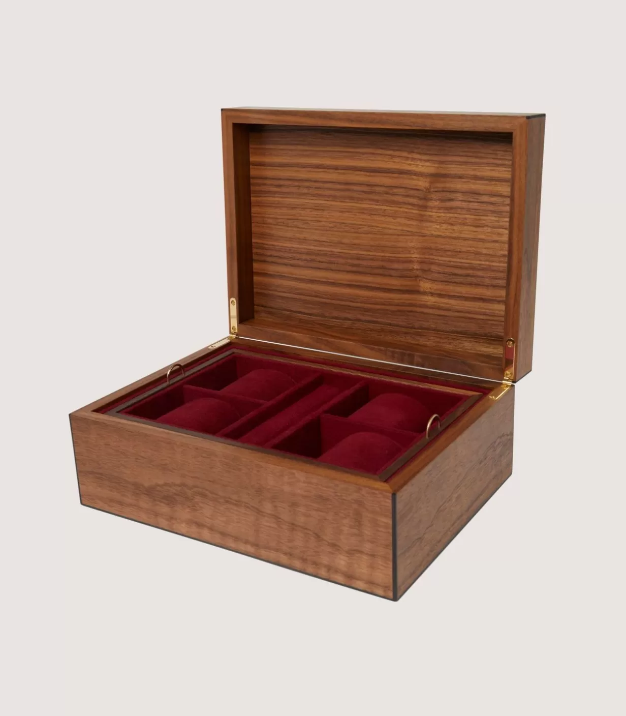 Tablewear*Purdey Featherburst Marquetry Box