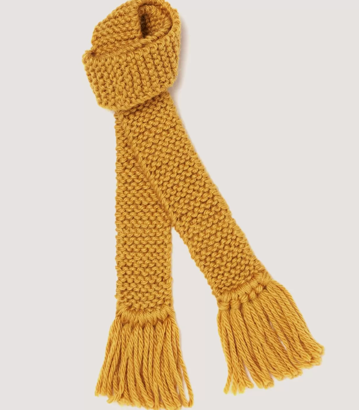 Socks*Purdey Saltby Handknitted Wool Garter In Gold