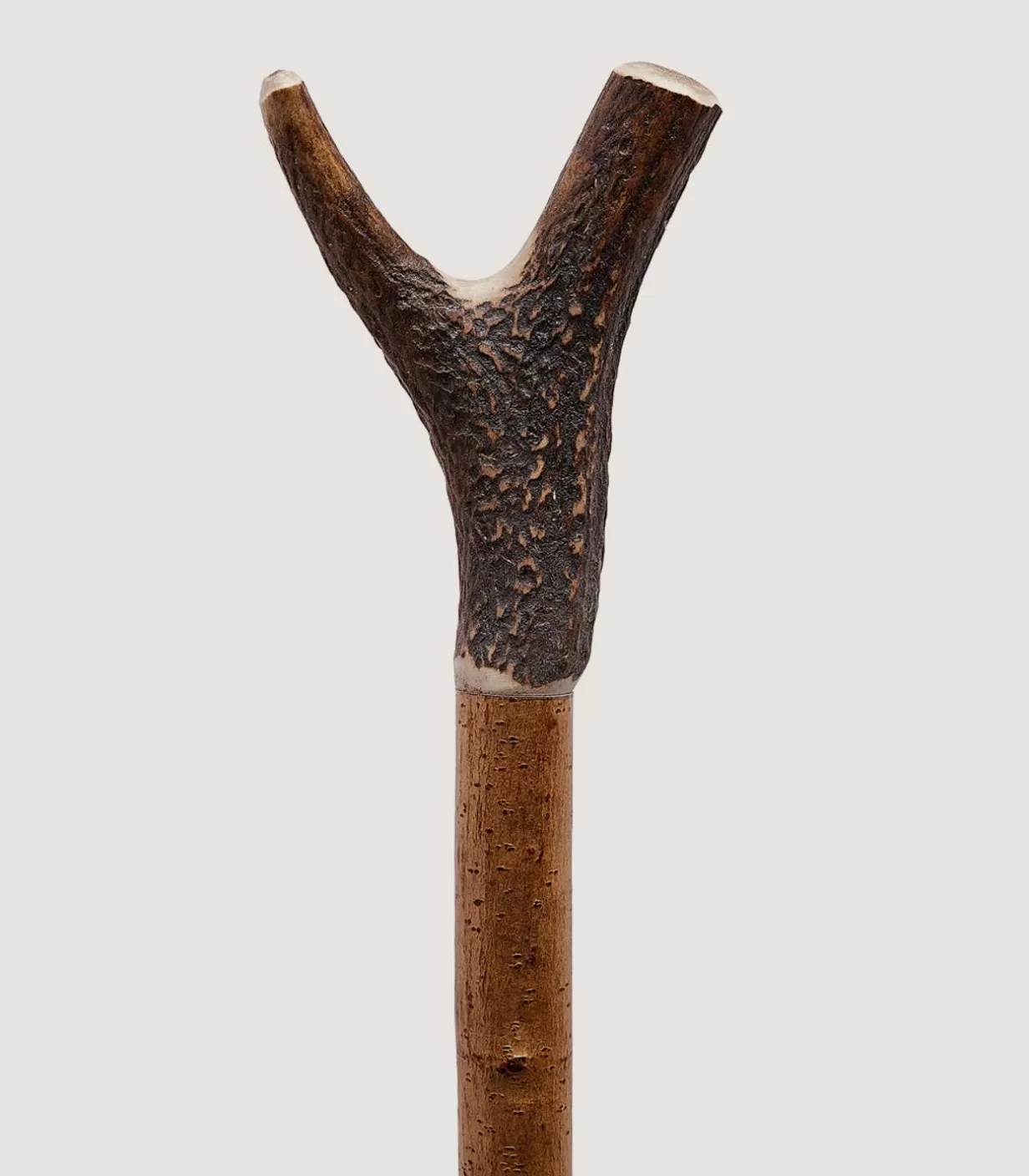 Walking Sticks & Seats*Purdey Staghorn Thumbstick In Natural