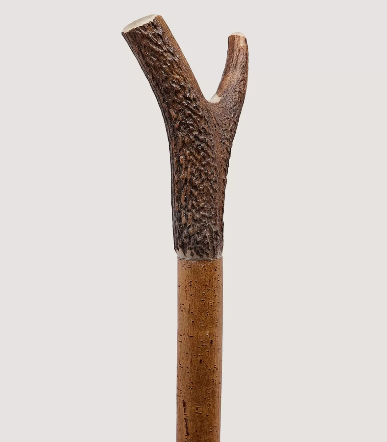 Walking Sticks & Seats*Purdey Staghorn Thumbstick In Natural