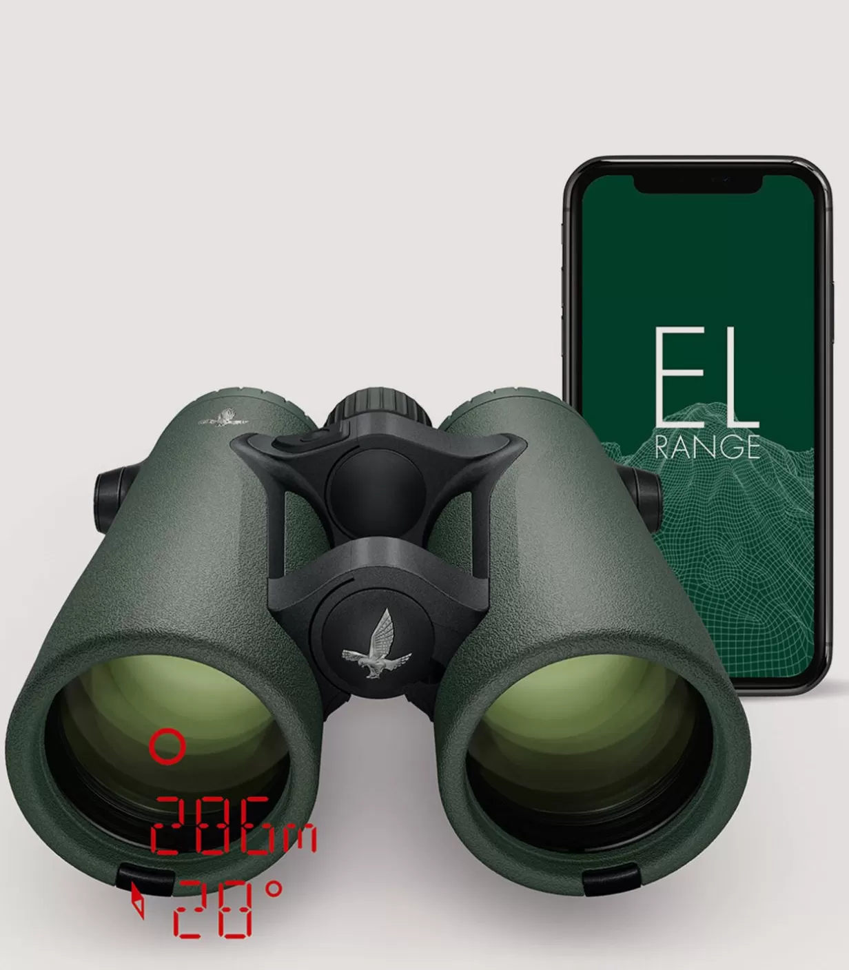 Binoculars*Purdey Swarovski Ta Range Finder 10 X 42 In Green