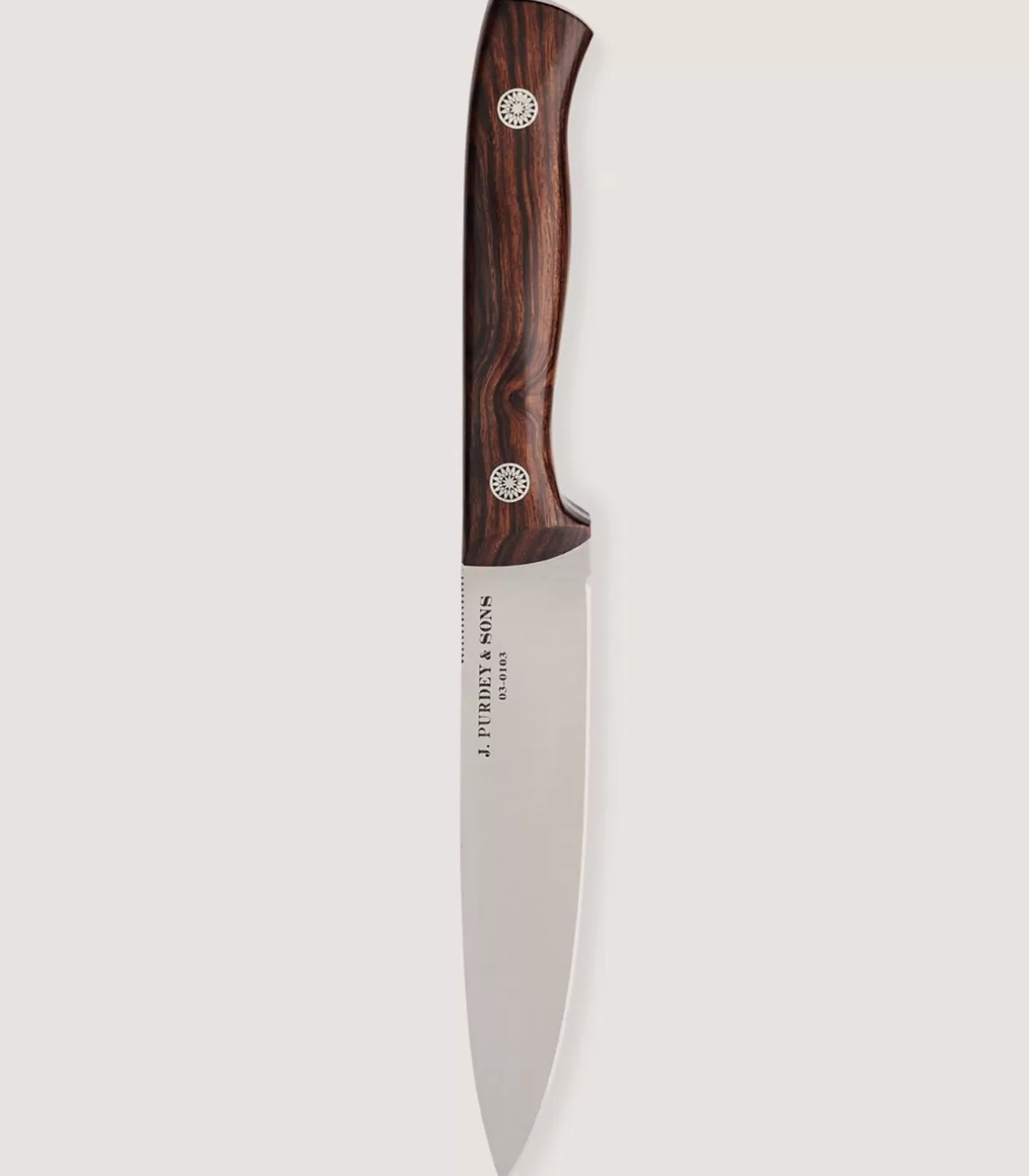 Knives*Purdey The Steel Red In Desert Ironwood