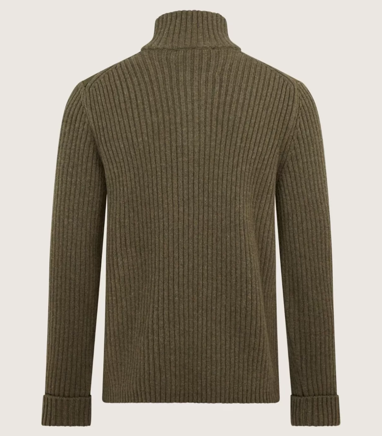 Knitwear*Purdey Unisex Quarter Zip Commando Sweater