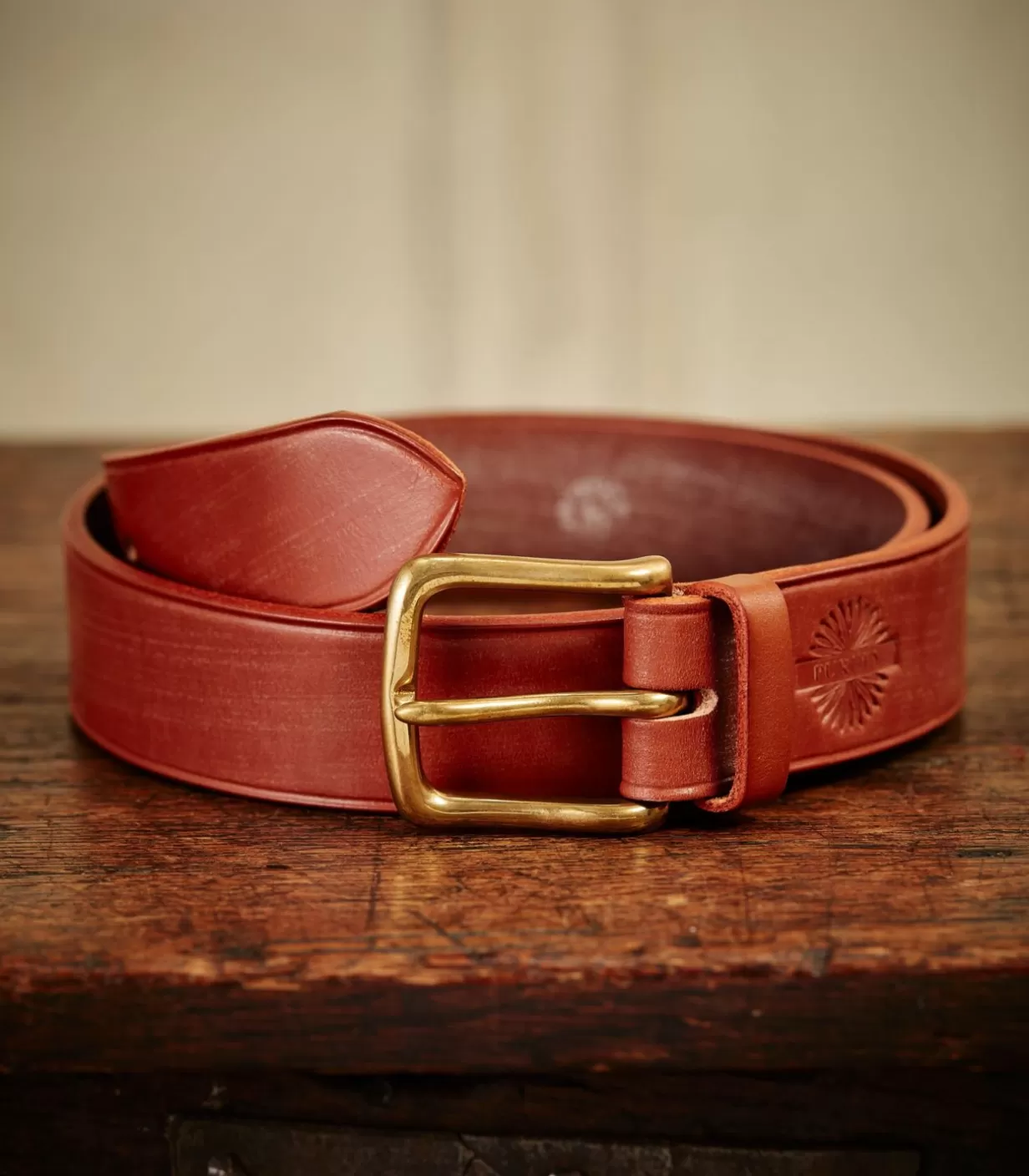 Belts*Purdey Unlined Bridle Leather Belt In London Tan