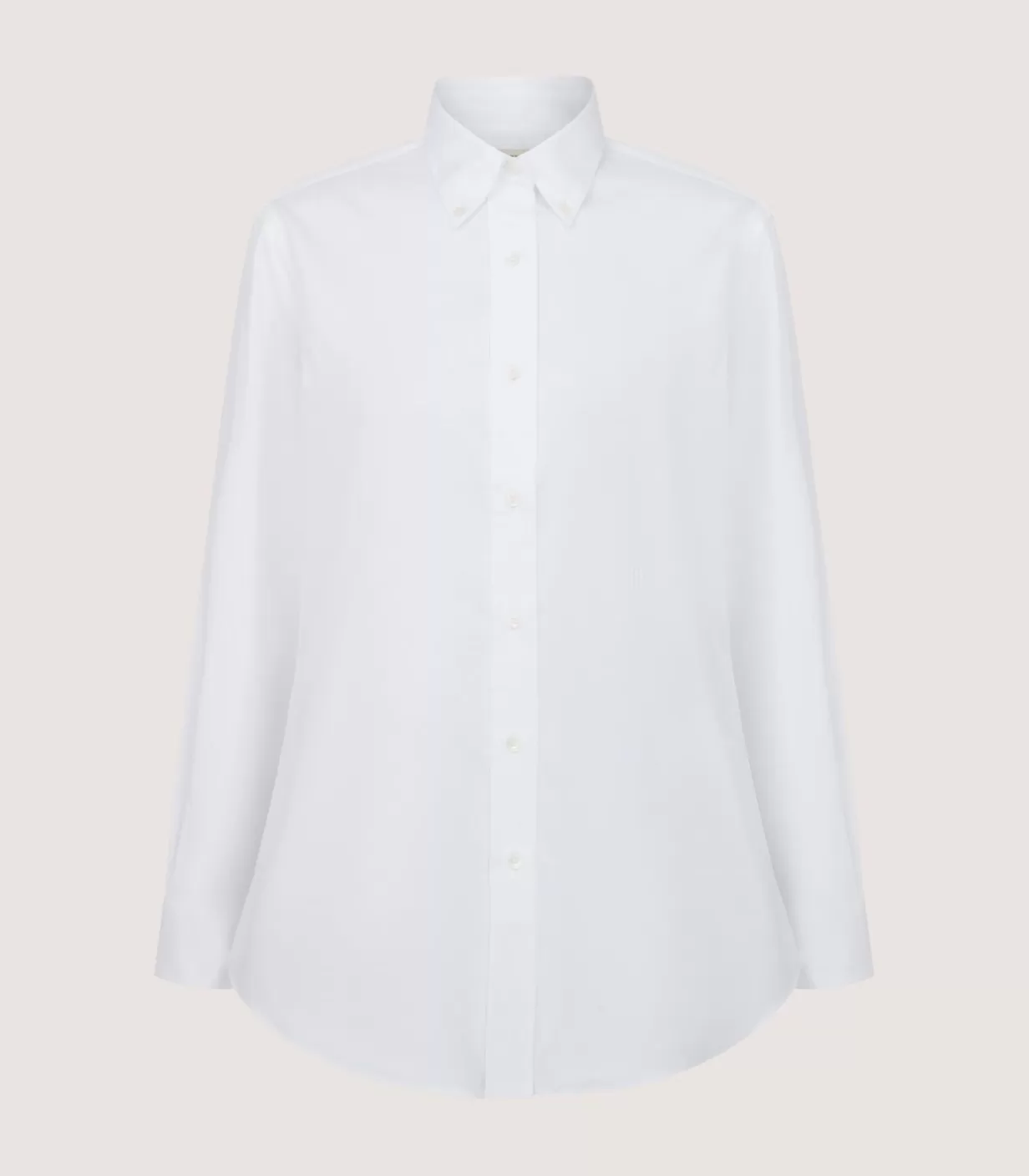 Shirts*Purdey Women'S Button Down Signature Cotton Twill Shirt In White