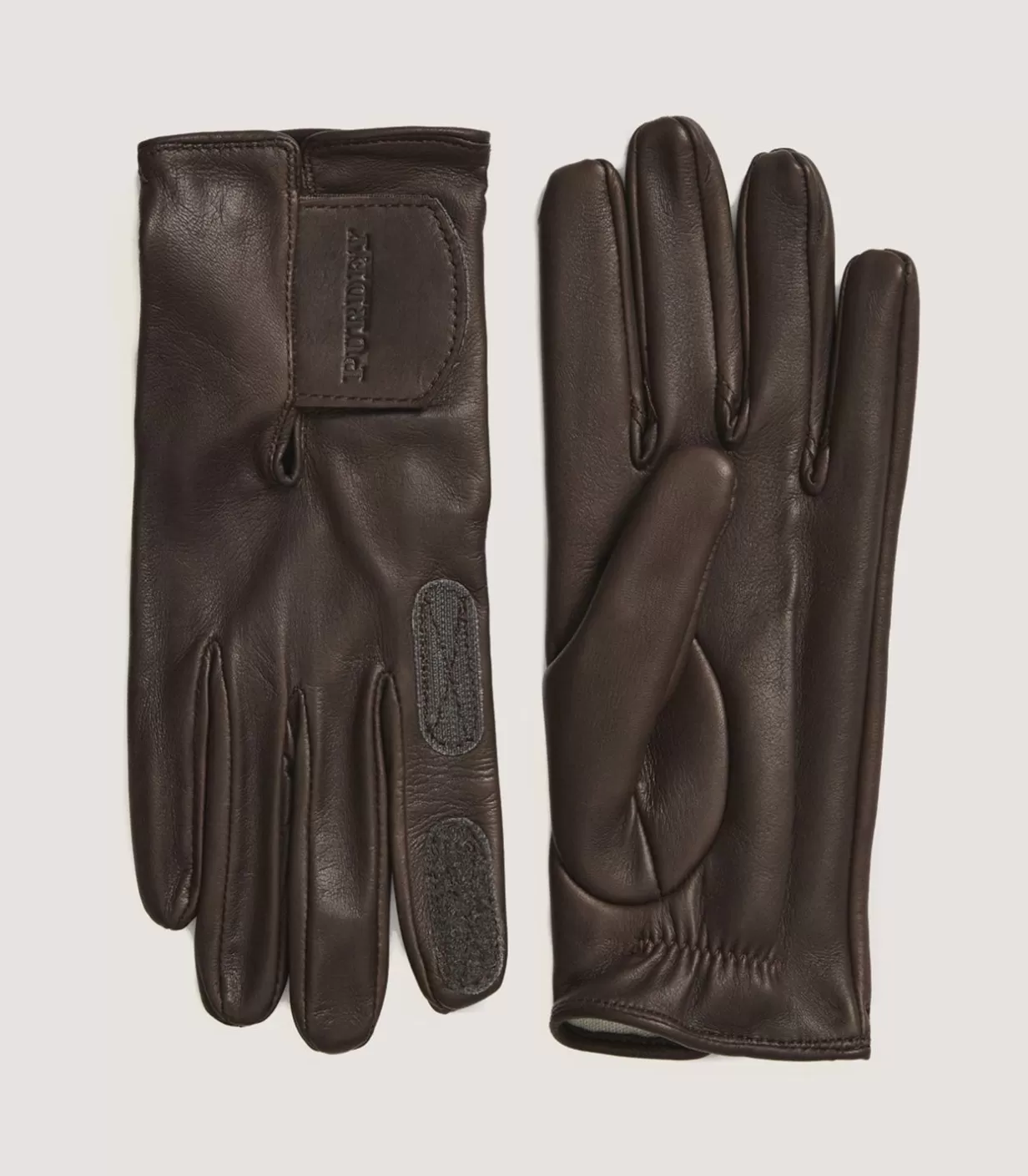Gloves*Purdey Women'S Cape Leather Sporting Glove - Velcro Cuff In Brown