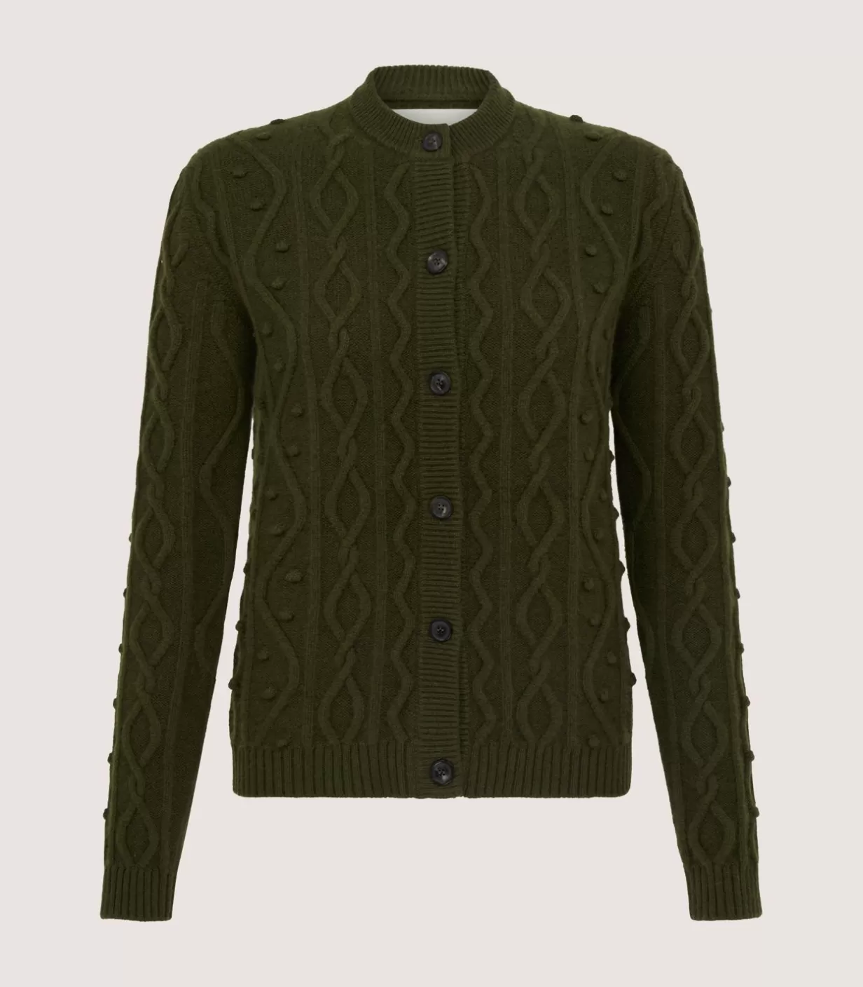 Knitwear*Purdey Women'S Cashmere Aran Cardigan