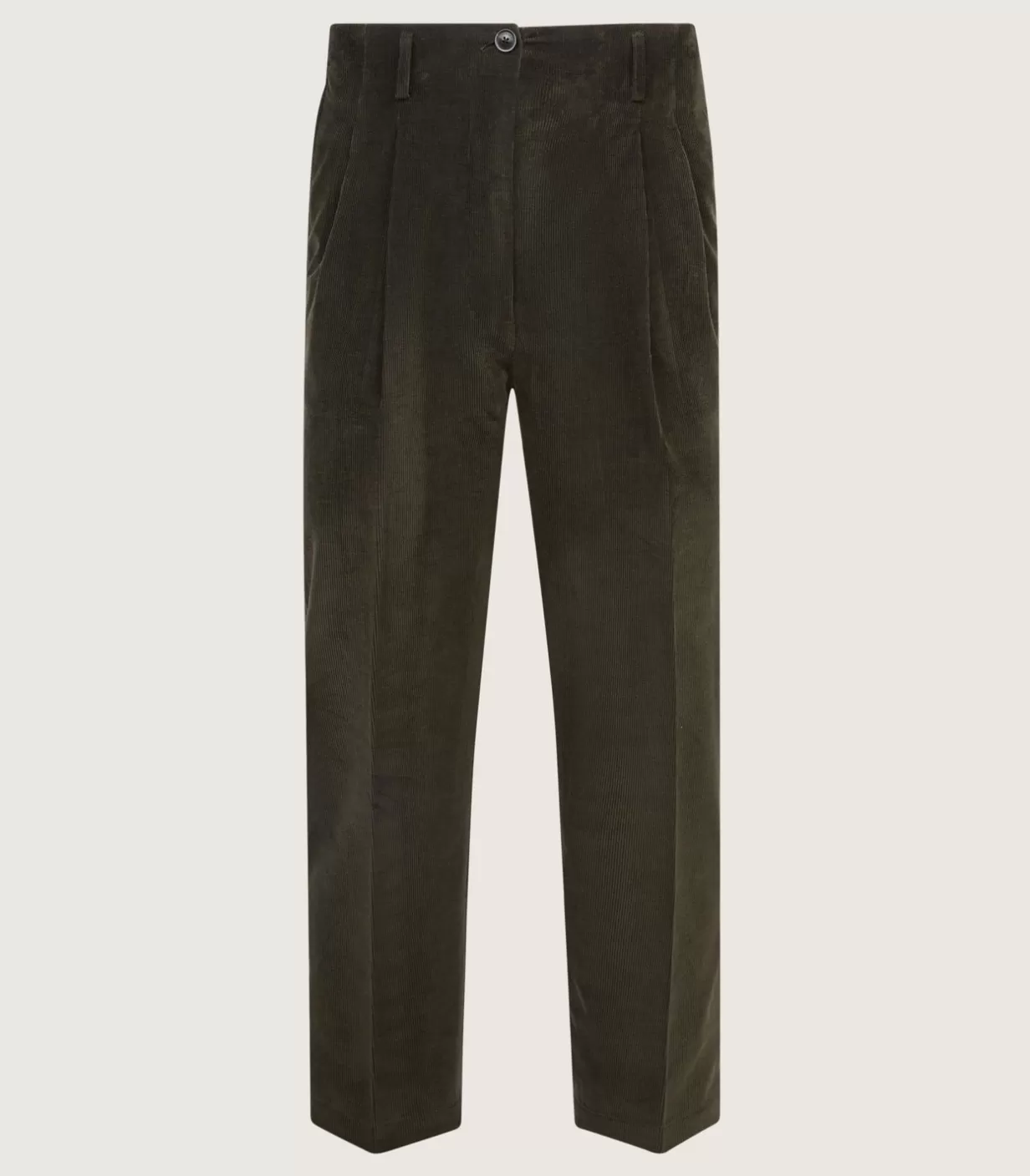 Breeks & Trousers*Purdey Women'S Double Pleat Trouser In Loden