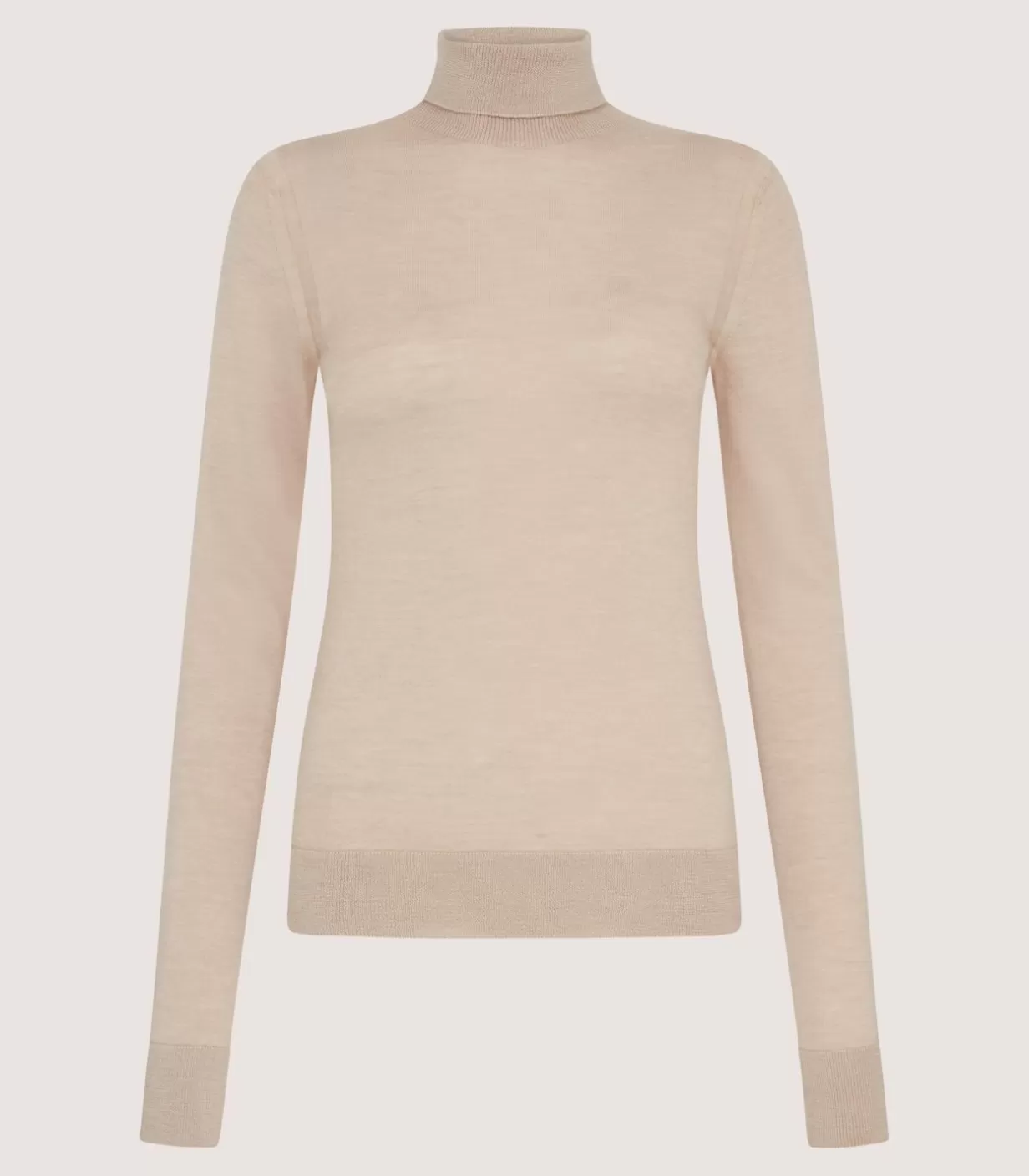 Knitwear*Purdey Women'S Extra Fine Worsted Cashmere Turtleneck