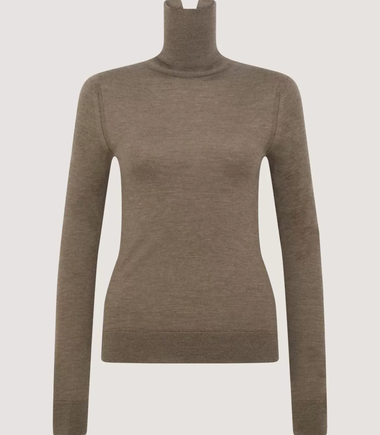 Knitwear*Purdey Women'S Extra Fine Worsted Cashmere Turtleneck