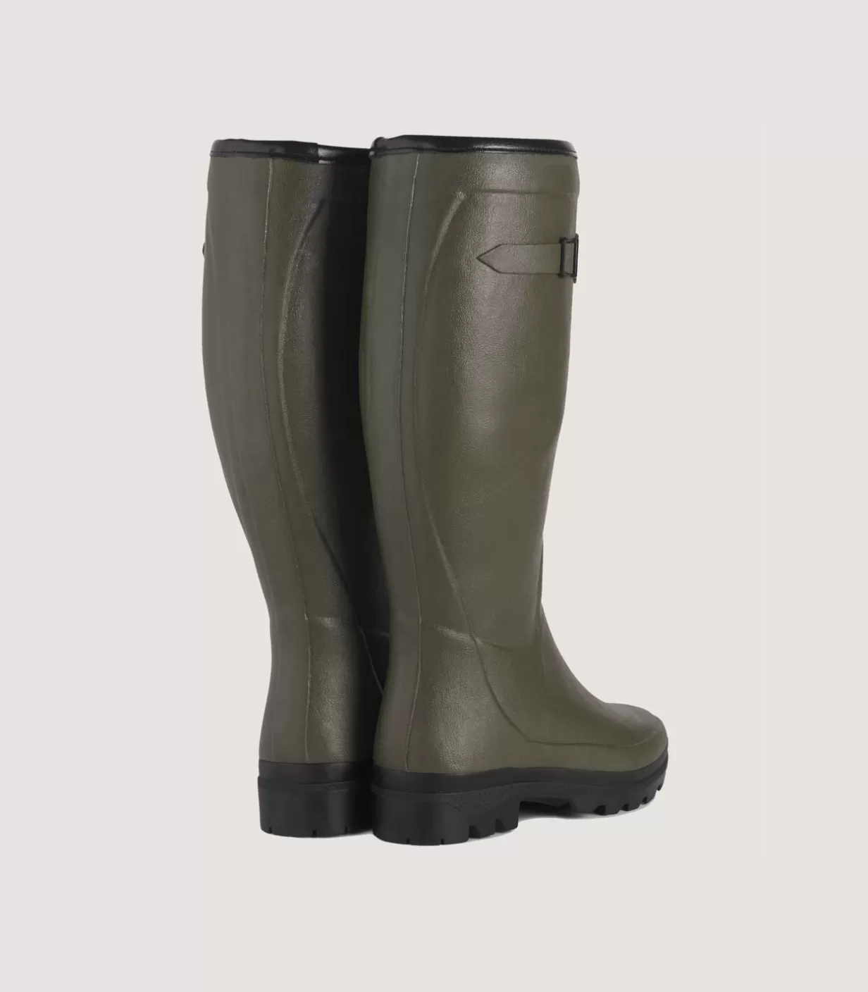Footwear*Purdey Women'S Le Chameau Country Wool Lined Boot In Dark Green