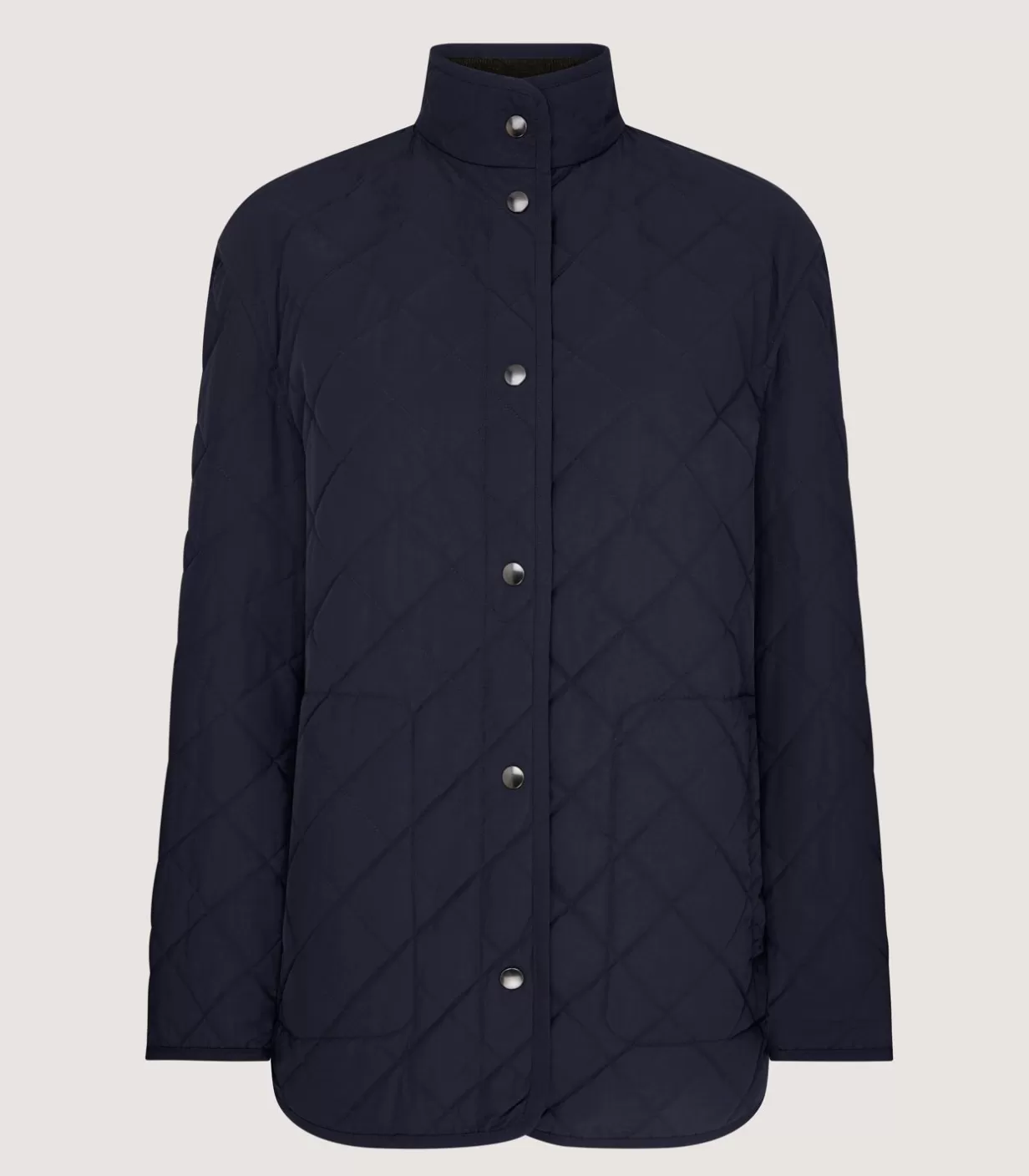 Outerwear*Purdey Women'S Navy Quilted Jacket