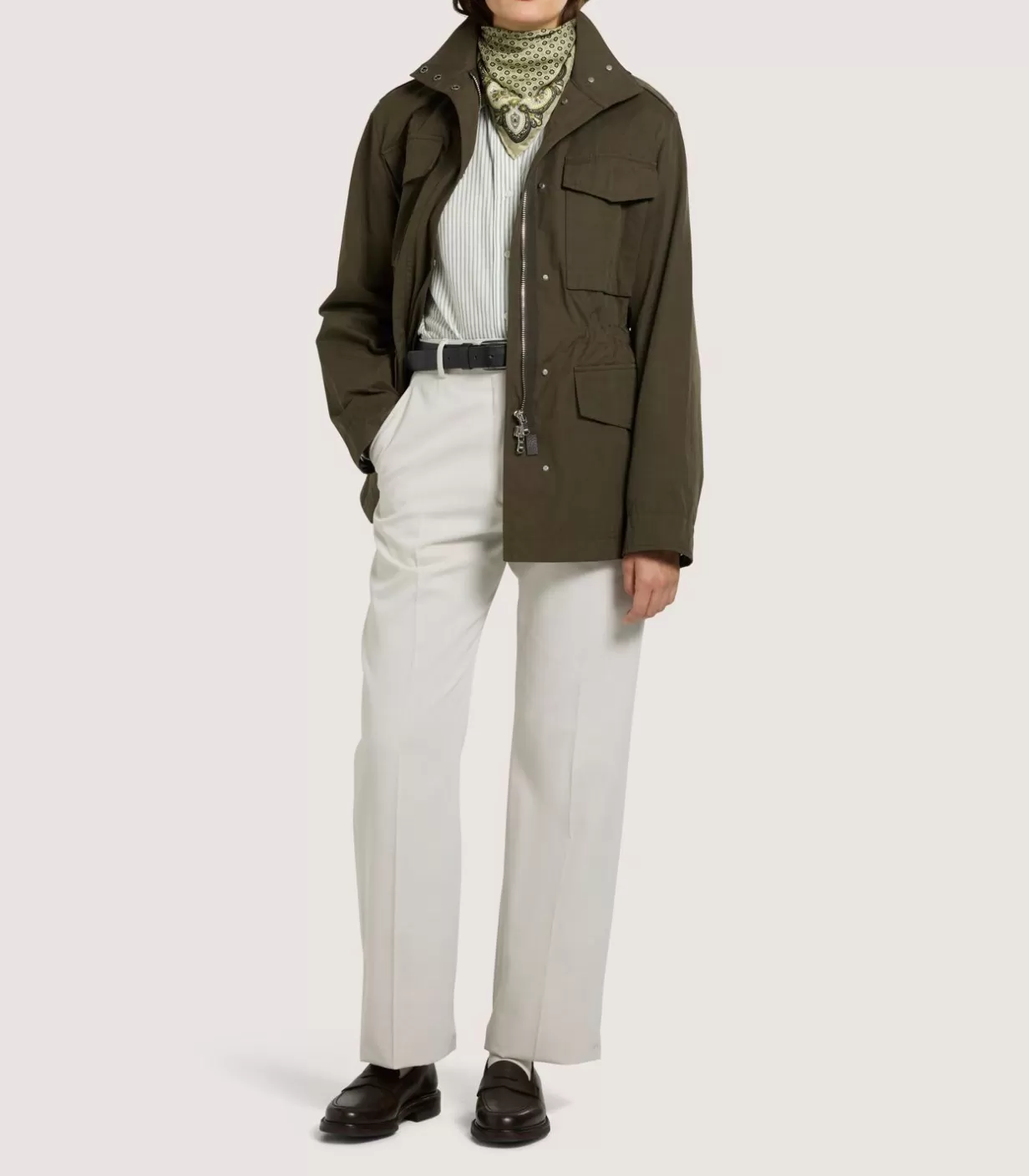 Field Coats*Purdey Women'S Olive Field Jacket