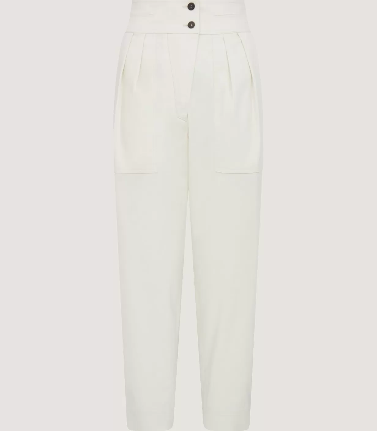 Breeks & Trousers*Purdey Women'S Organic Twill Paddock Trousers In Ivory