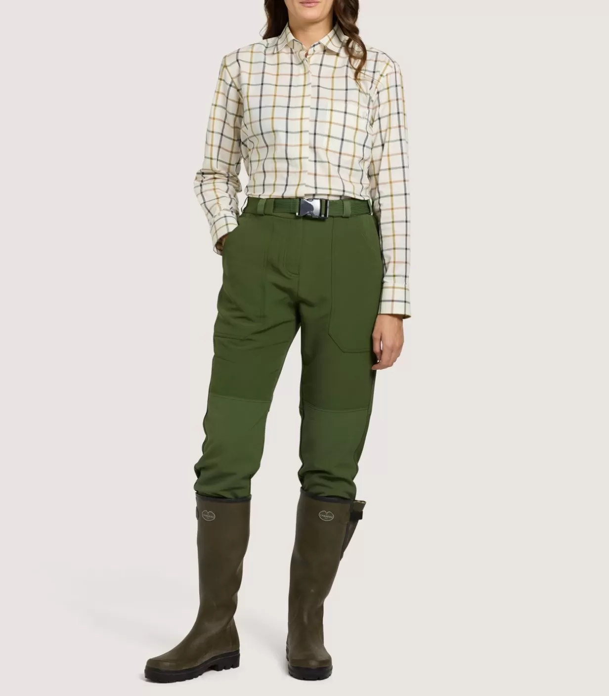 Breeks & Trousers*Purdey Women'S Shropshire Lightweight Trousers In Fern Green