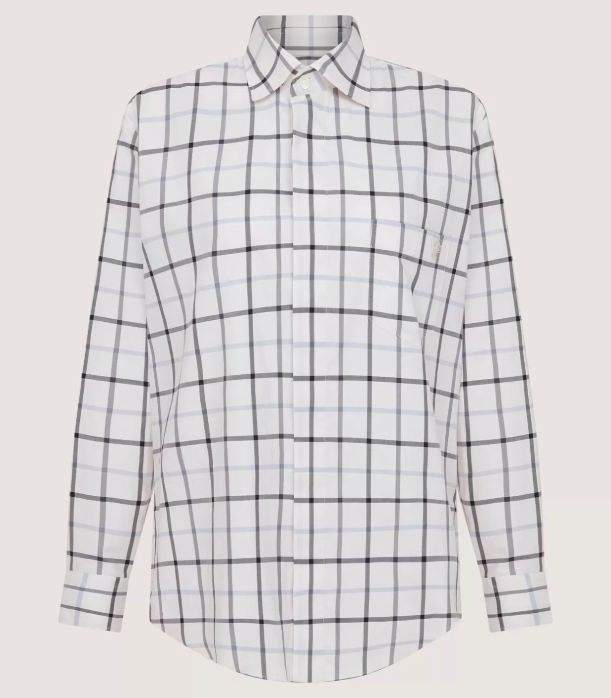 Shirts*Purdey Women'S Summer Sporting Windowpane Shirt