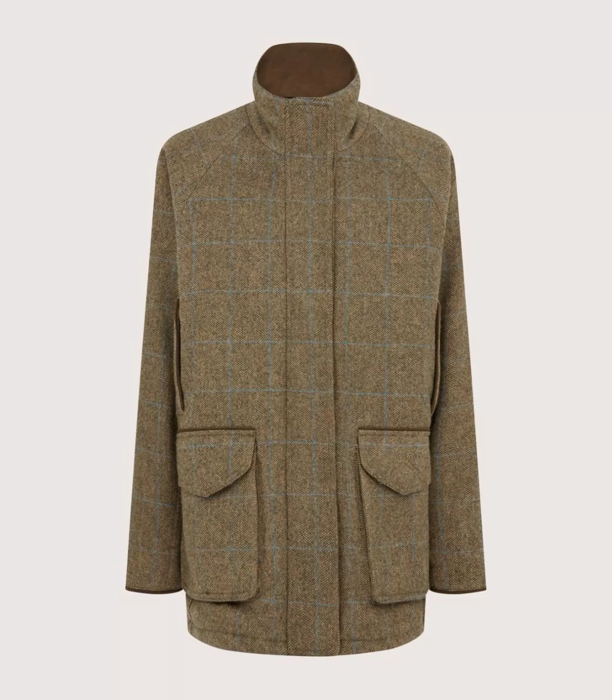 Field Coats*Purdey Women'S Tweed Raglan Field Coat In Macaterick